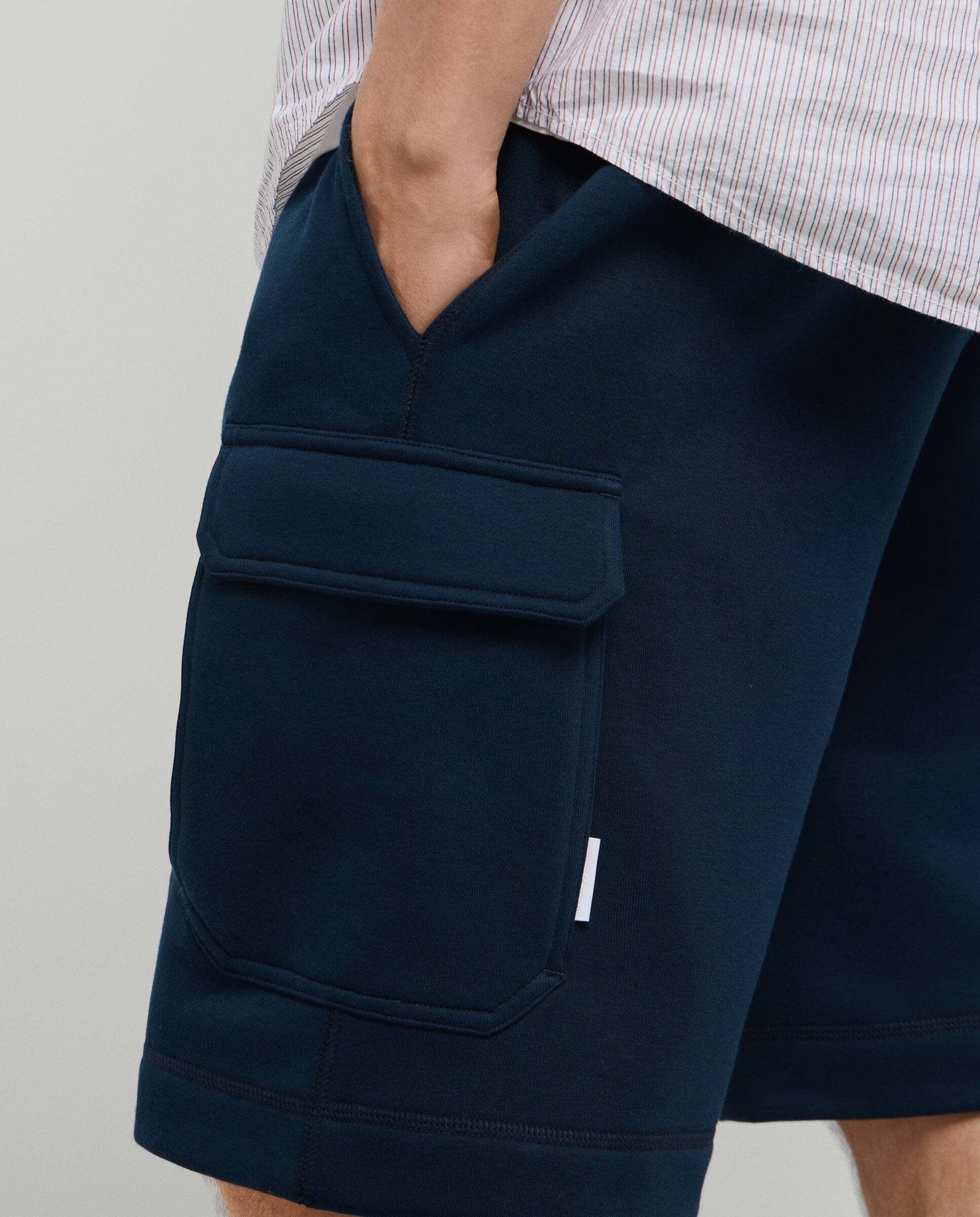 Bermuda de hombre jogger cargo - Pepe Jeans - Azul Azul-4