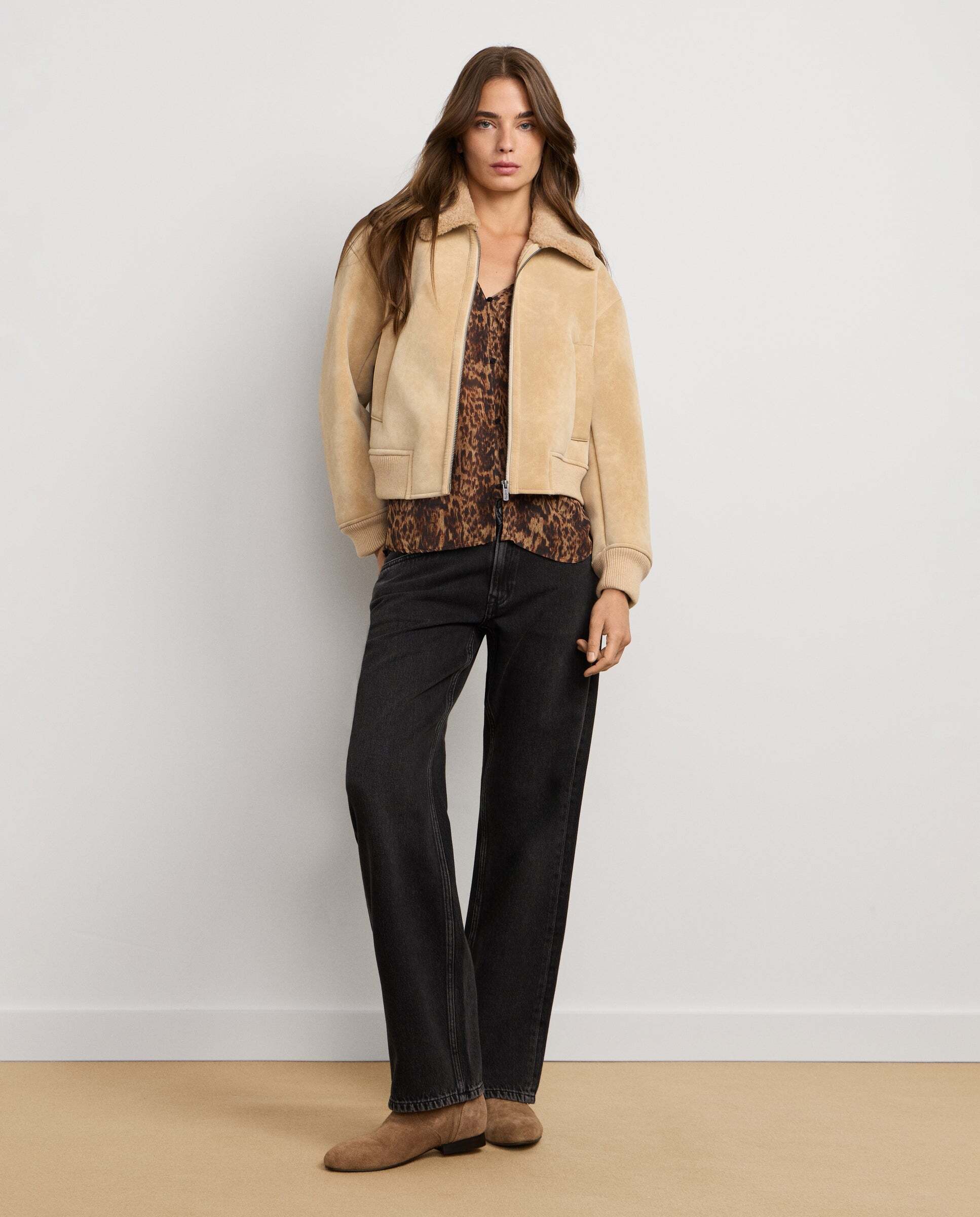 W11 lele - Pepe Jeans - cazadora de mujer bomber efecto piel - Blanco Blanco-2