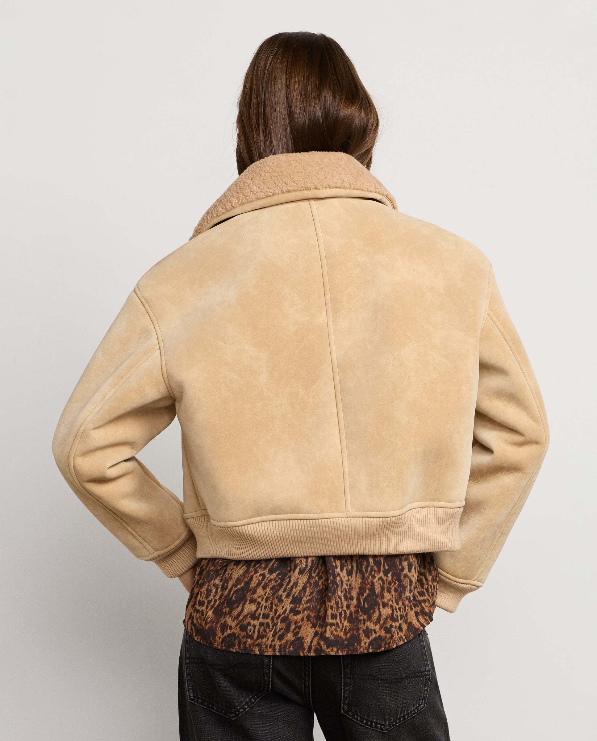 W11 lele - Pepe Jeans - cazadora de mujer bomber efecto piel - Blanco Blanco-3