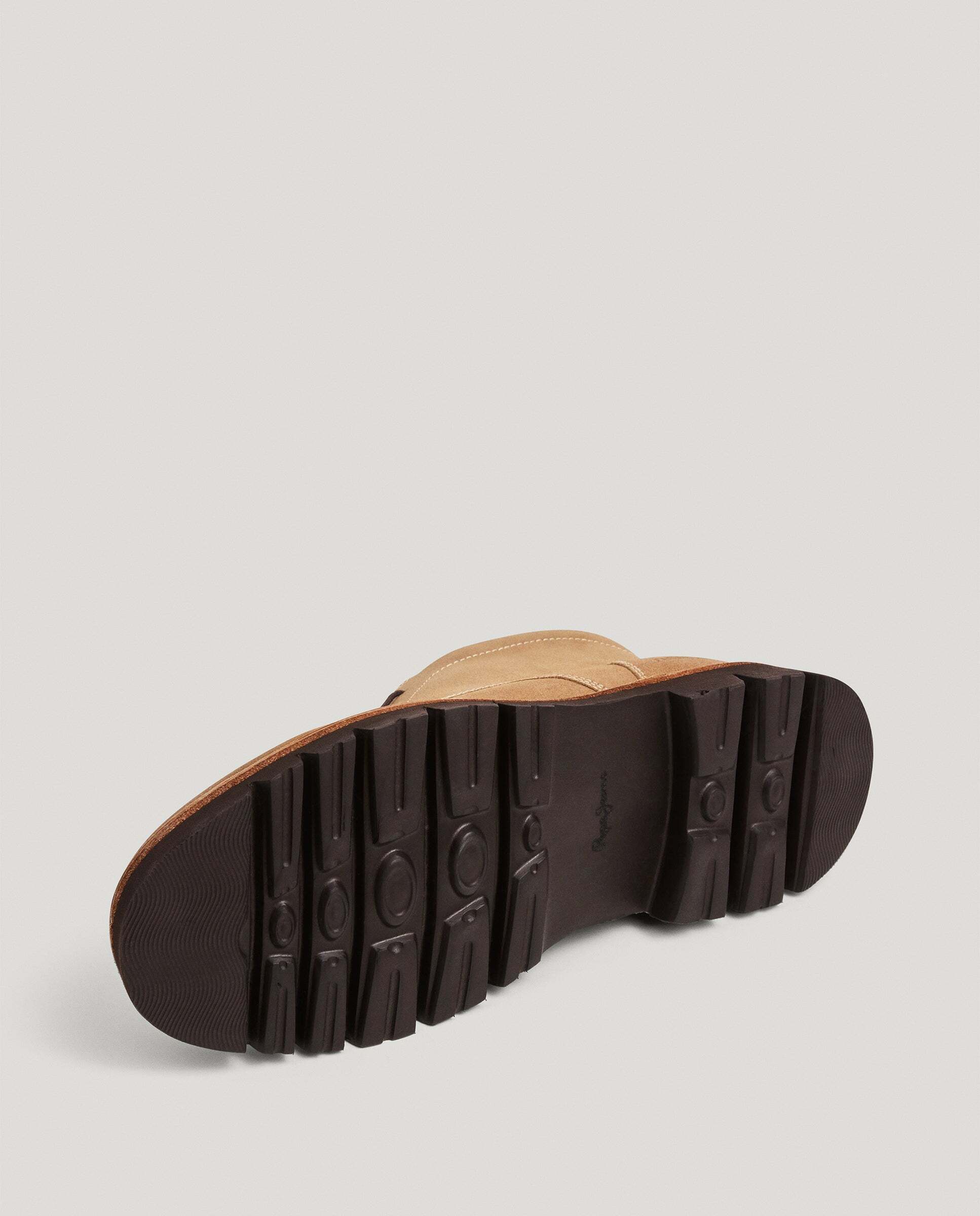 Imagen 6 de Botines de hombre tipo blucher de ante - Pepe Jeans - Natural Natural