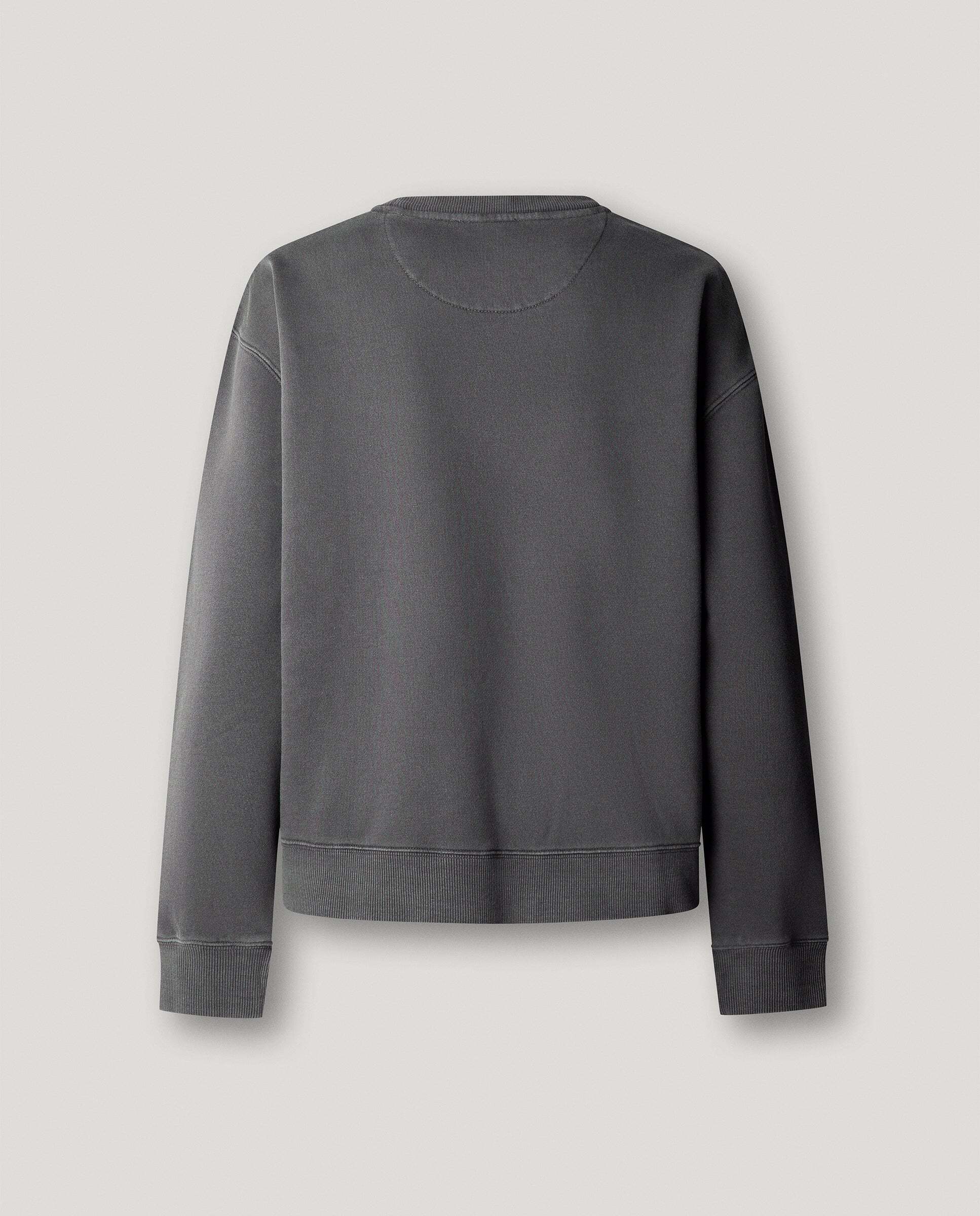 Sudadera de mujer cuello redondo con tachuelas - Pepe Jeans - Gris Piedra Gris Piedra-5