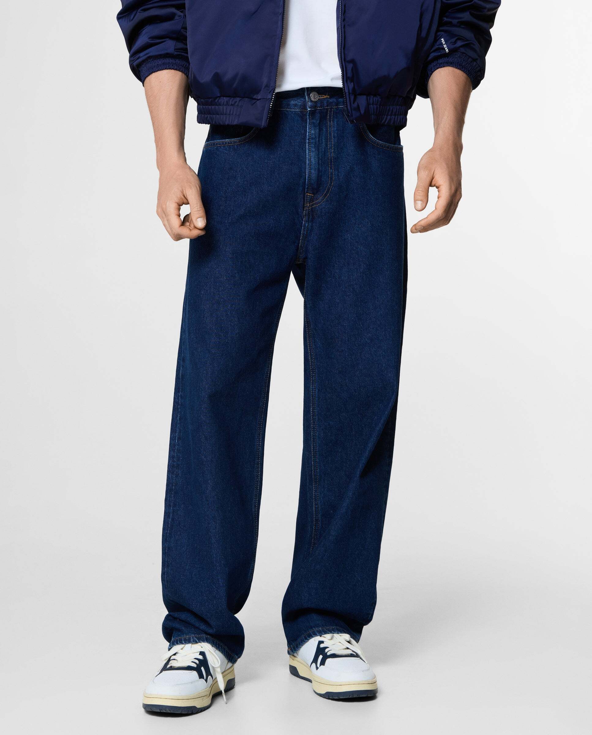 Imagen 2 de Vaquero de hombre fit loose con logo estampado red bull racing - Pepe Jeans - Azul marino Azul marino