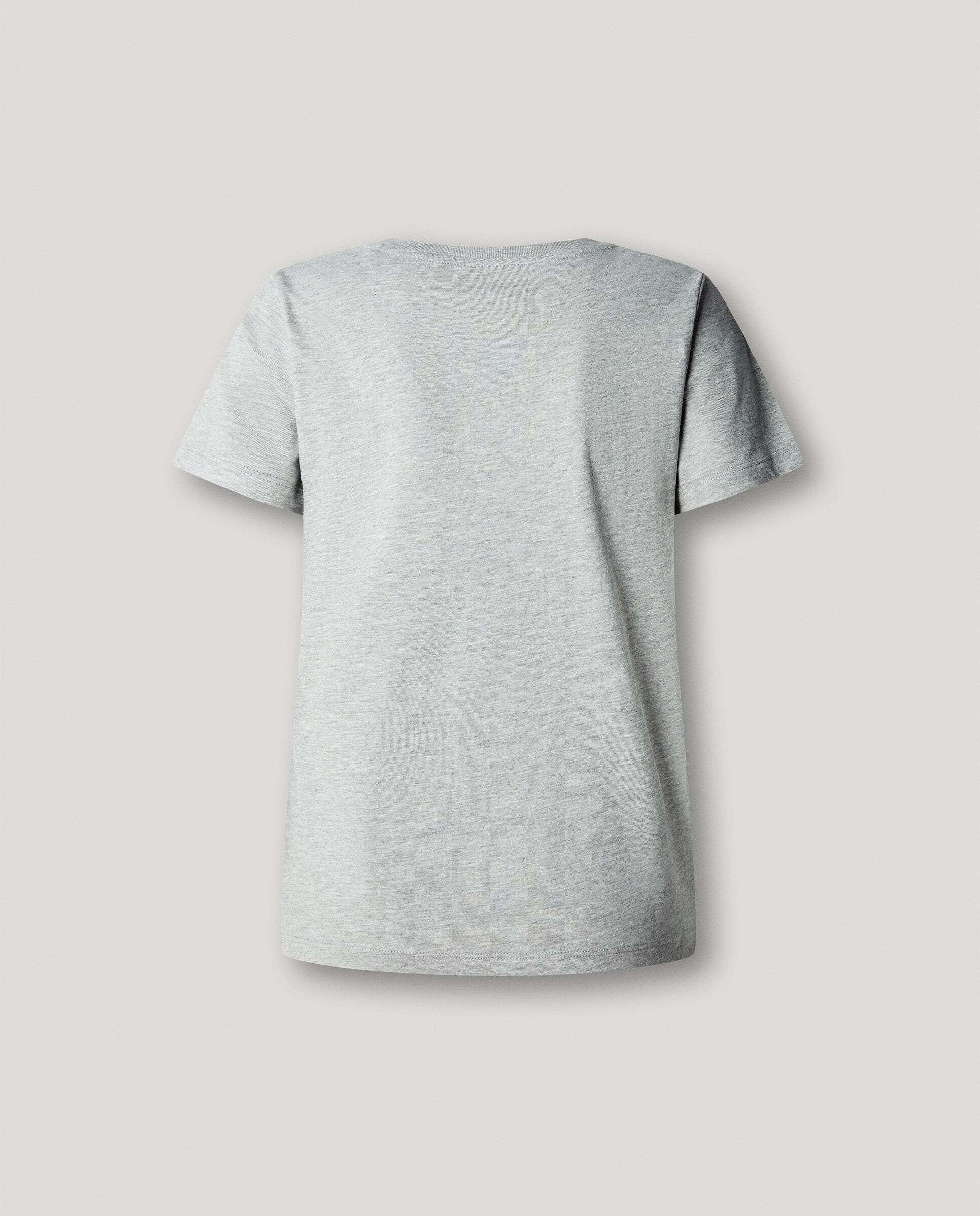 Camiseta de mujer logo retro estampado - Pepe Jeans - Gris Gris-5