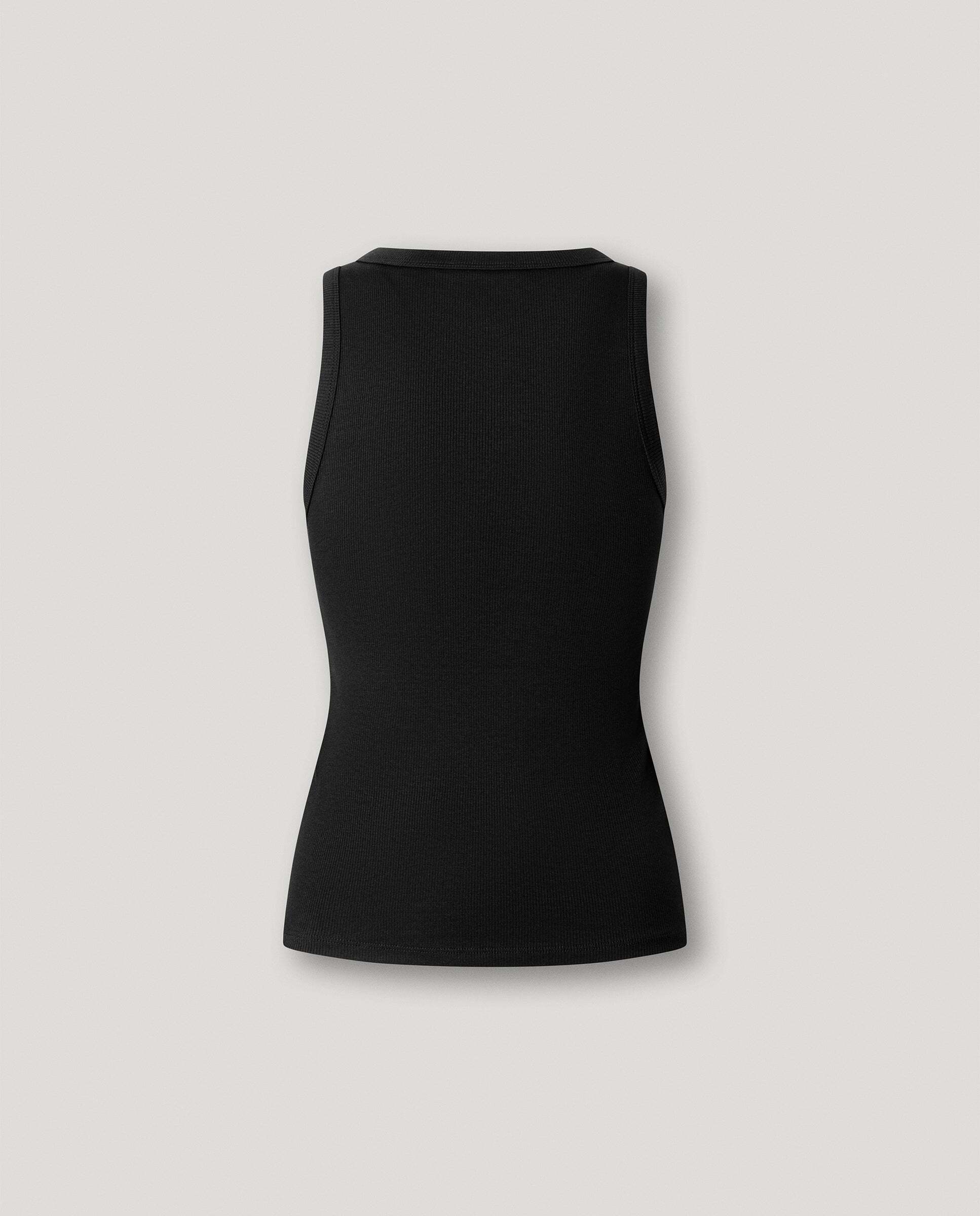 Imagen 6 de Top de mujer canalé sin mangas - Pepe Jeans - Negro Negro