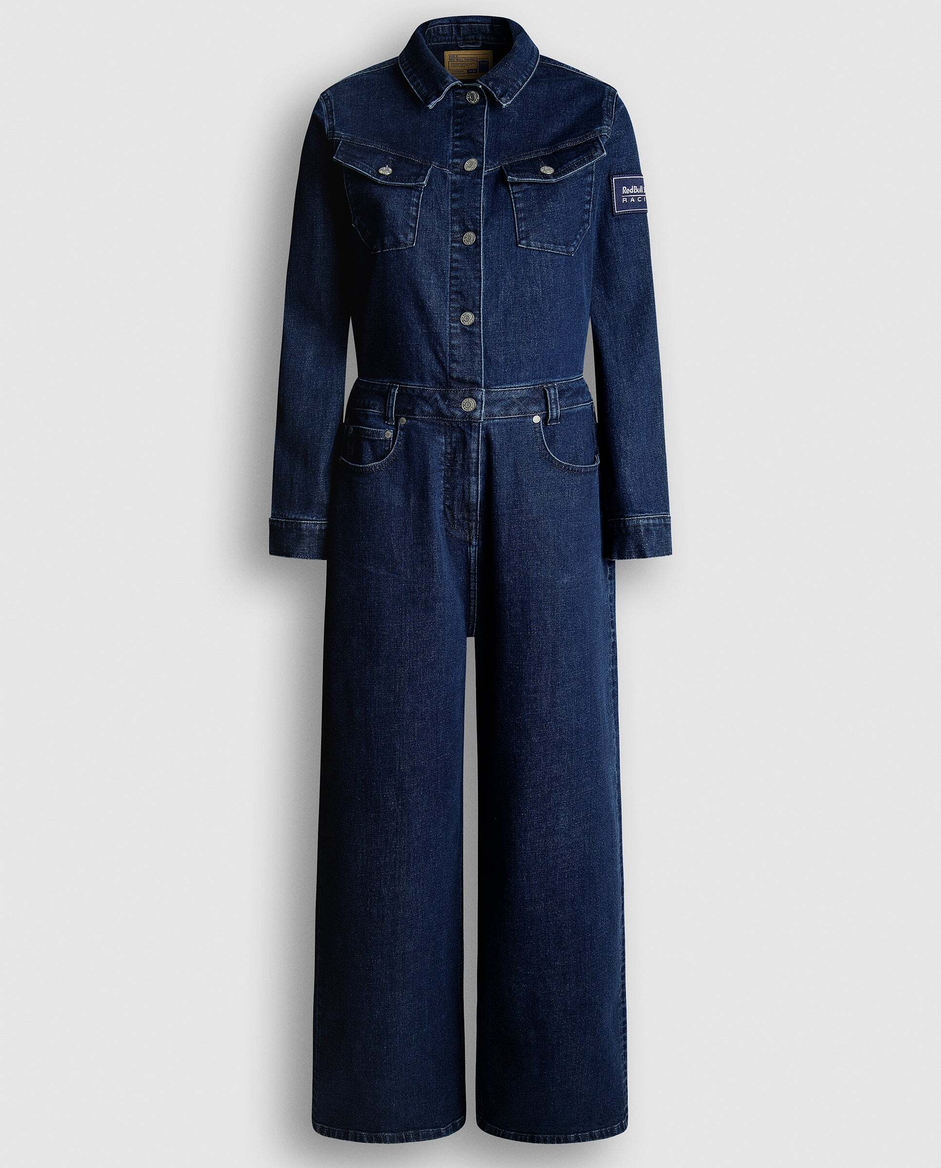 Mono de mujer largo denim fit regular red bull racing - Pepe Jeans - Azul marino Azul marino-6