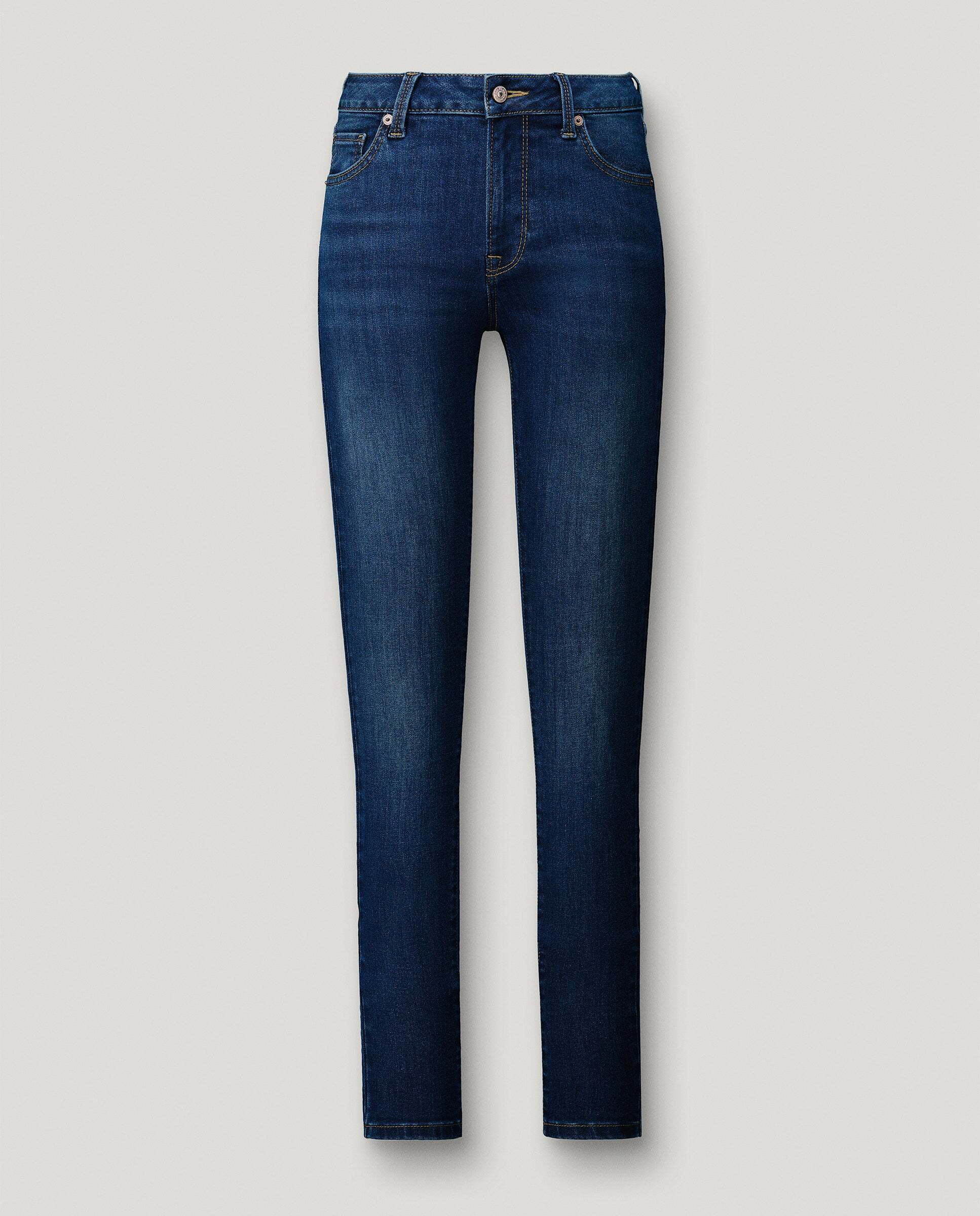 Vaquero de mujer fit skinny y tiro medio - Pepe Jeans - Azul Azul-9