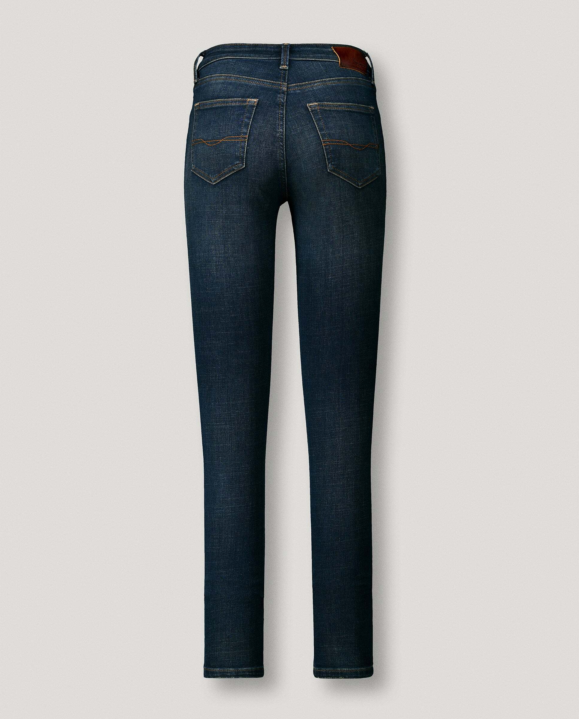 Vaquero de mujer fit skinny y tiro medio - Pepe Jeans - Negro Negro-8