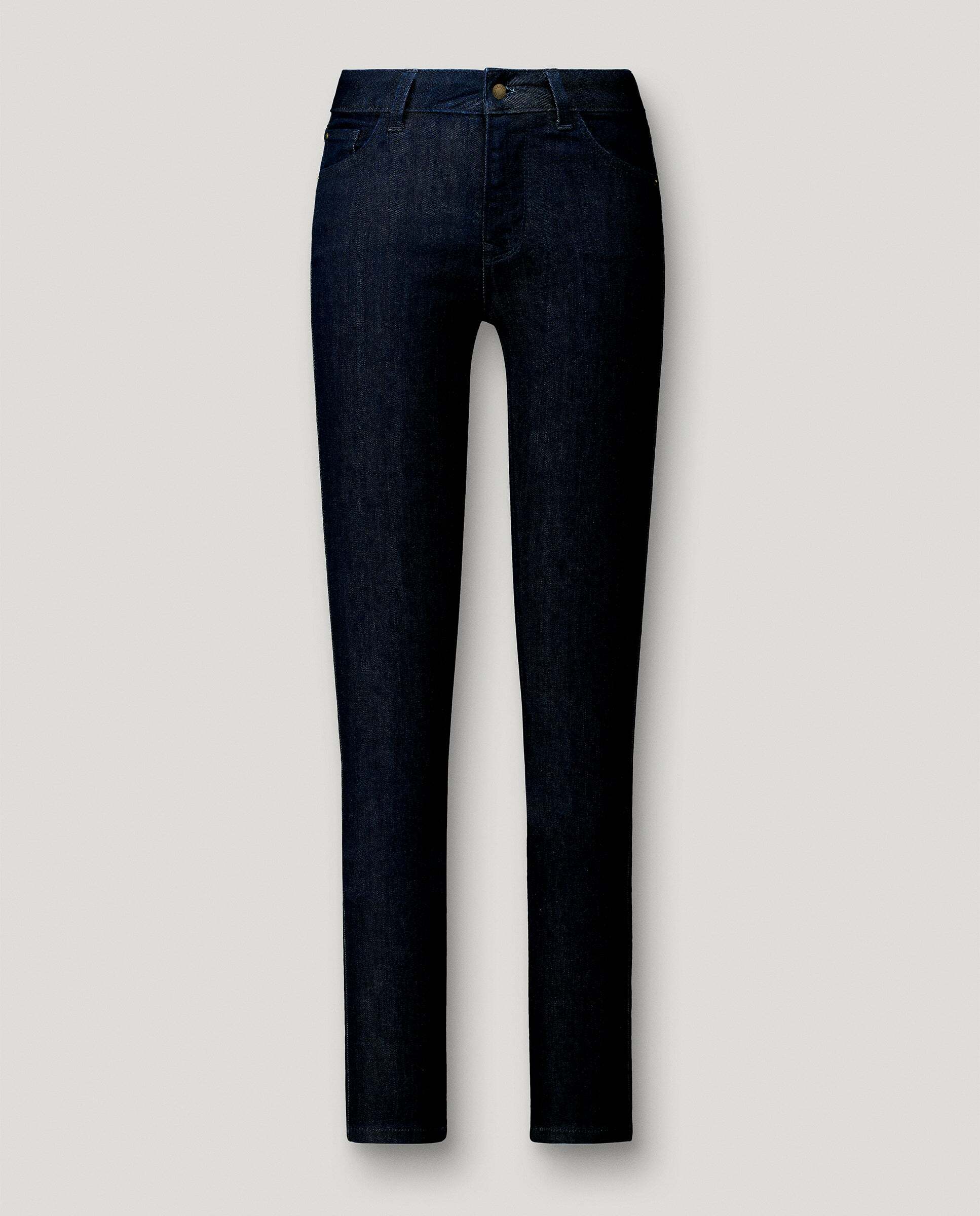 Vaquero de mujer fit skinny tiro medio - Pepe Jeans - Azul Azul-6