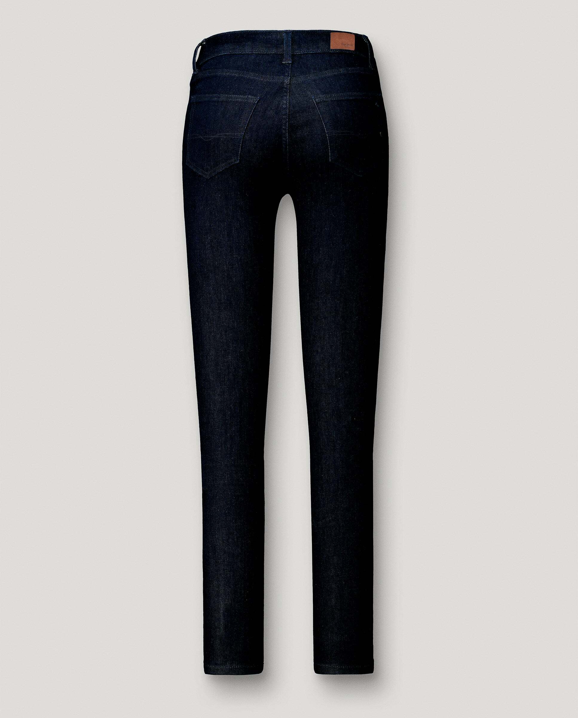 Vaquero de mujer fit skinny tiro medio - Pepe Jeans - Azul Azul-5