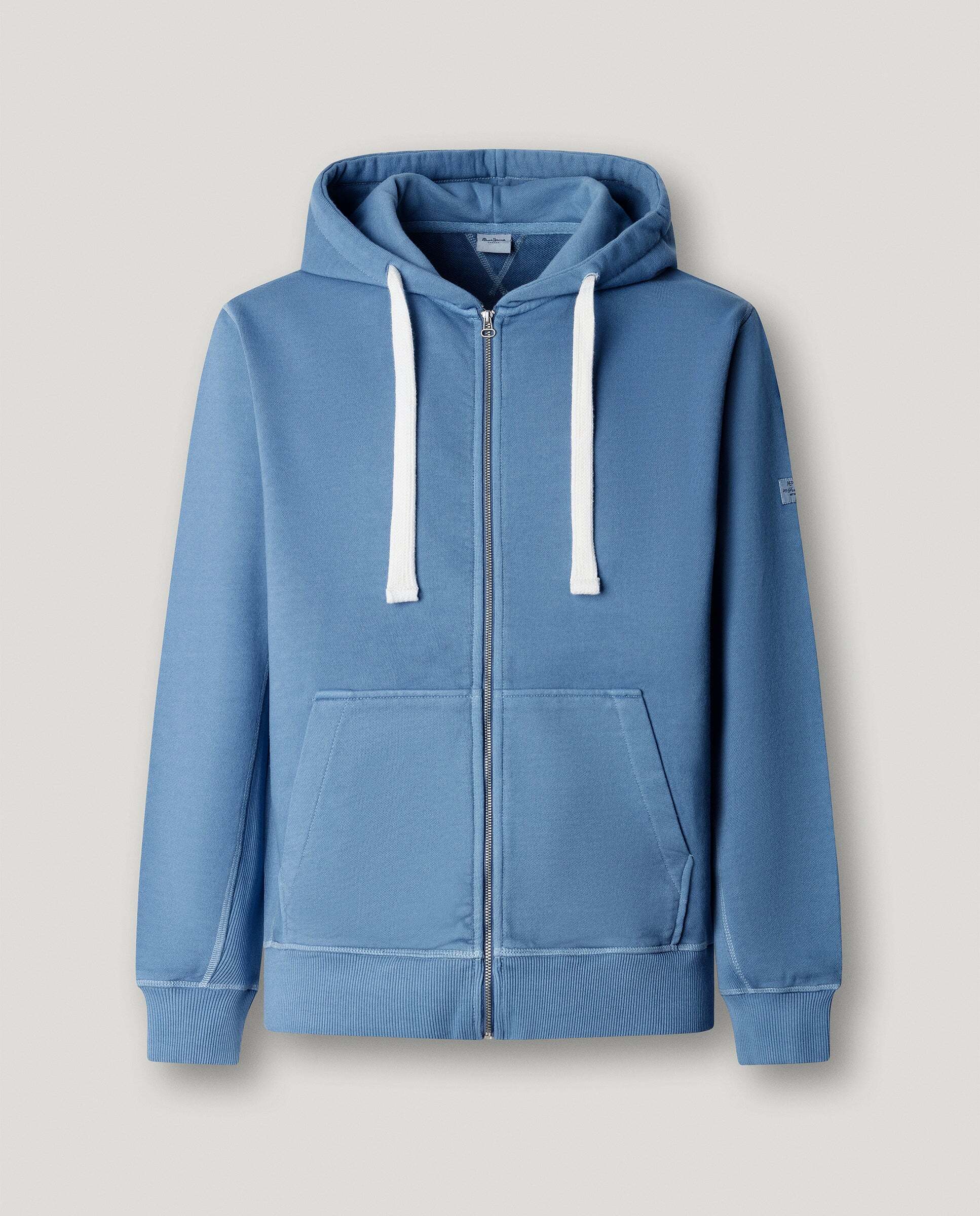 Sudadera de hombre capucha y cremallera fit regular - Pepe Jeans - Azul marino Azul marino-6