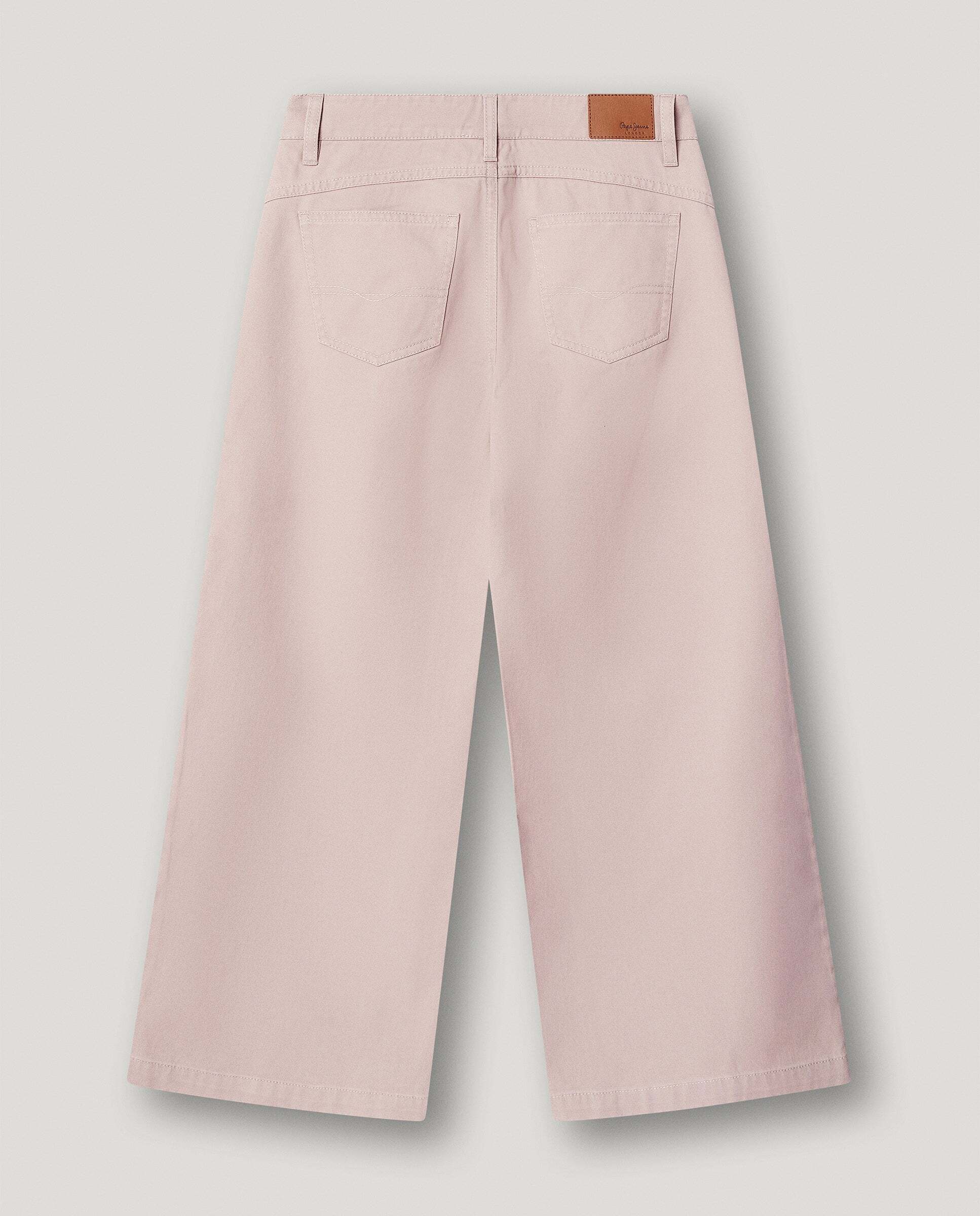 Pantalones vaqueros wide leg Philippa de niña - Pepe Jeans - Lila Lila-3
