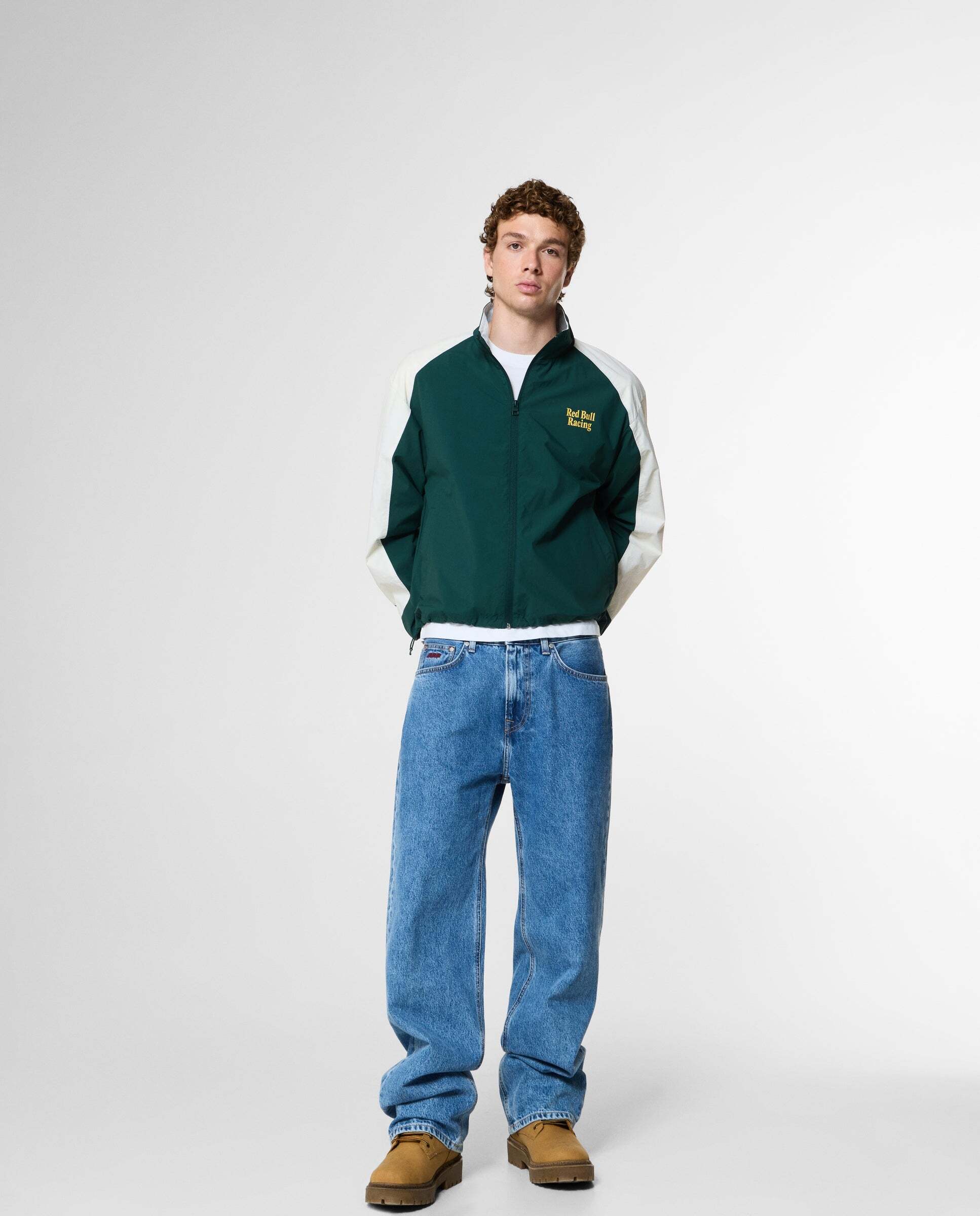 Imagen 2 de Jeans fit loose y tiro regular - Pepe Jeans - Azul Azul