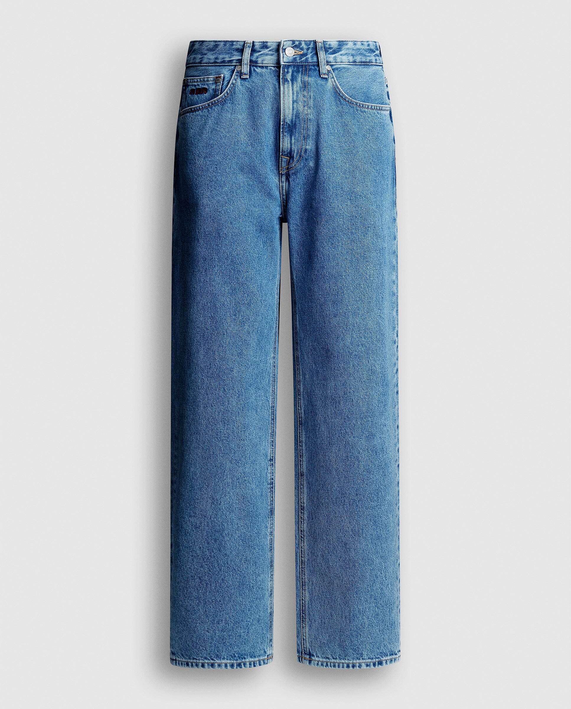 Imagen 6 de Jeans fit loose y tiro regular - Pepe Jeans - Azul Azul