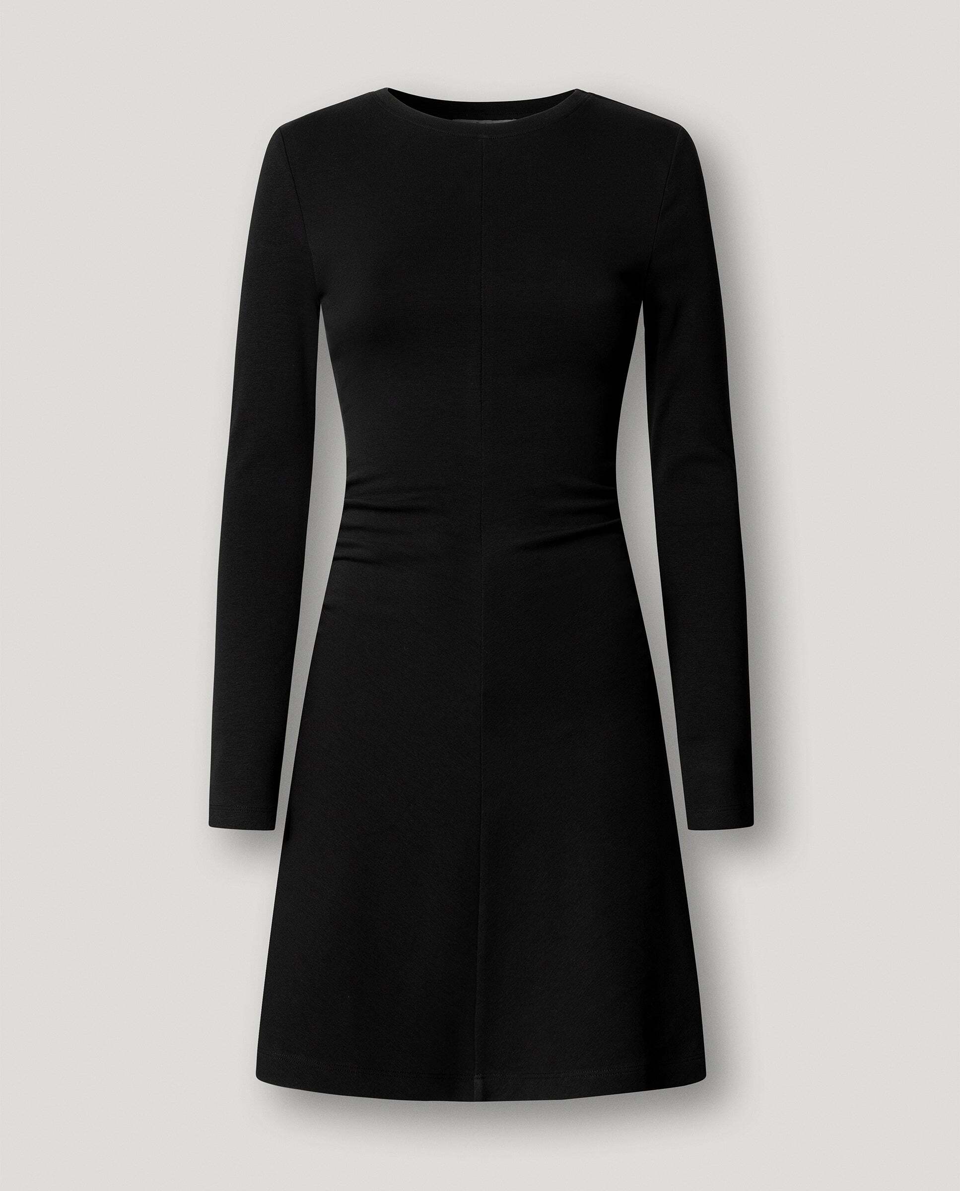 Vestido de mujer corto cuello redondo - Pepe Jeans - Negro Negro-6