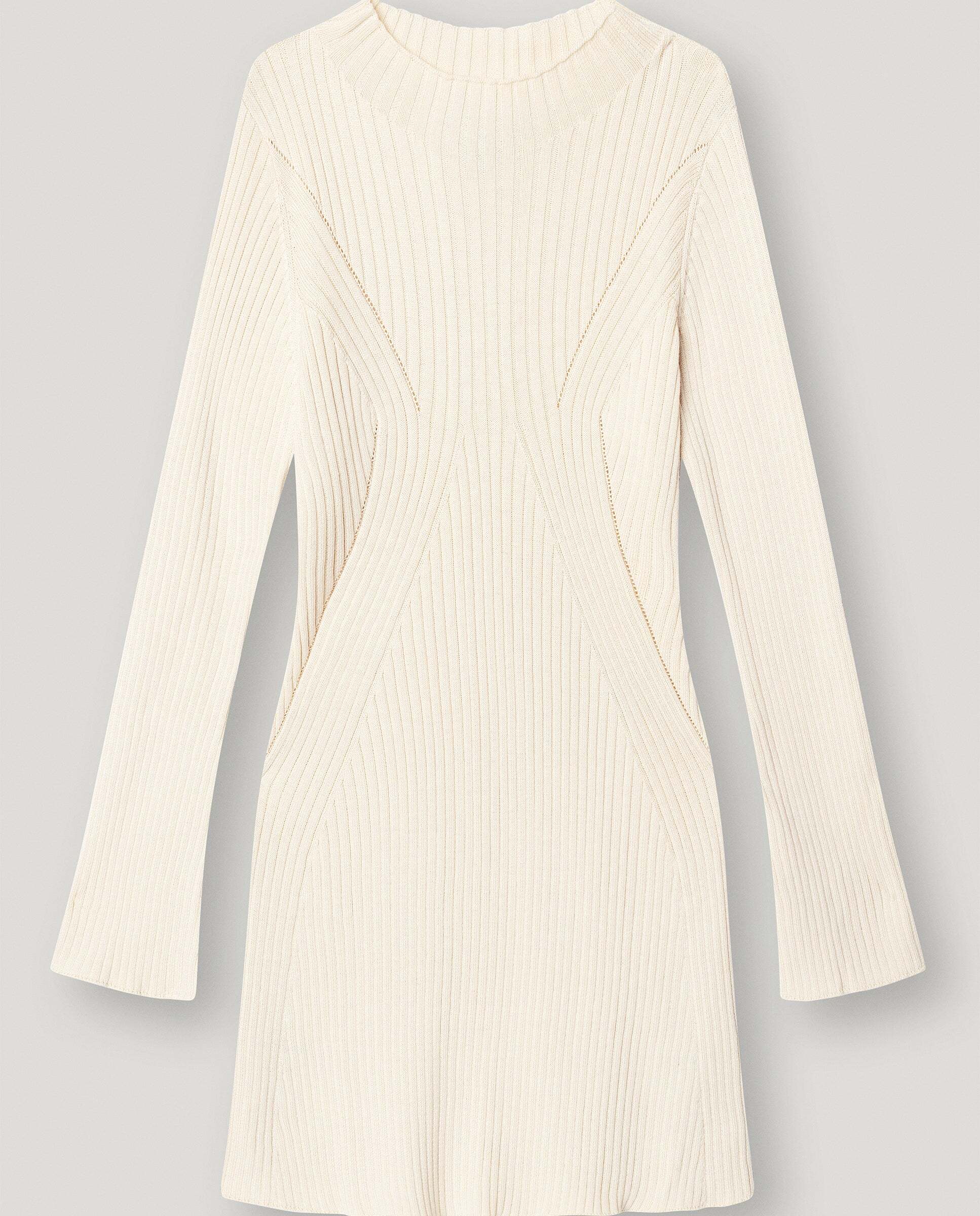 Vestido de niña corto canalé - Pepe Jeans - Crudo Crudo-1