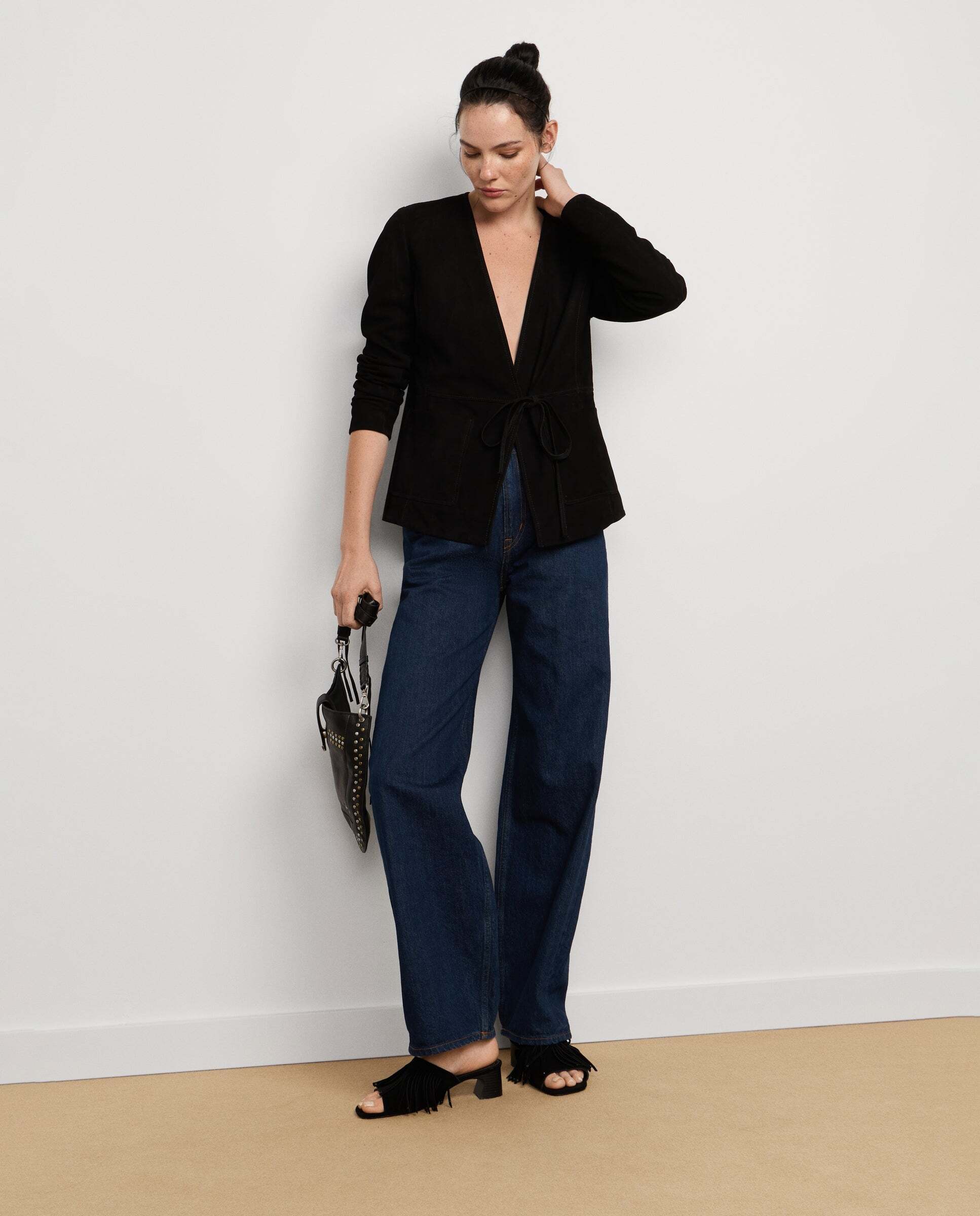 Vaquero de mujer fit recto tiro alto - Pepe Jeans - Índigo Índigo-1