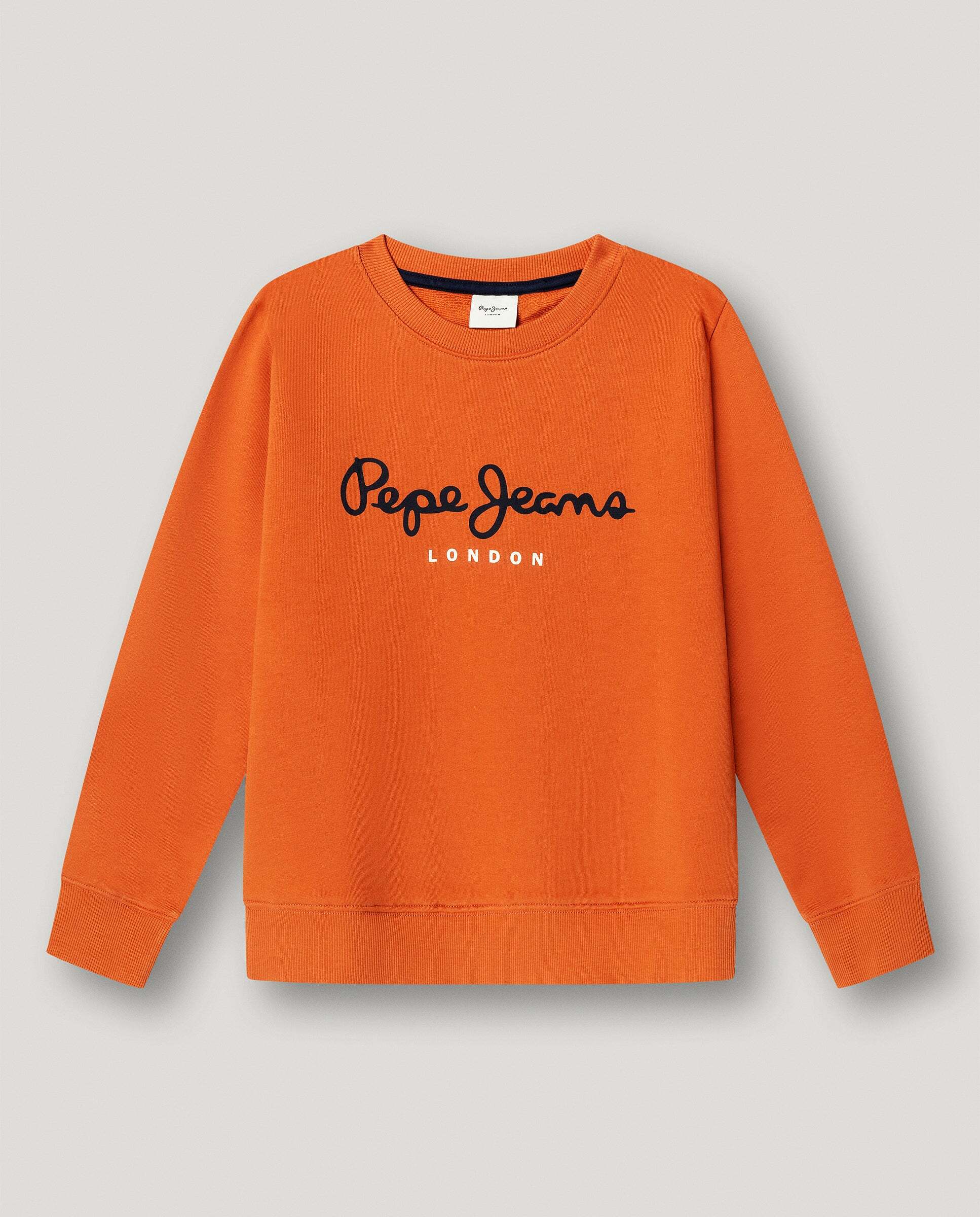 Sudadera de niño Art Crewneck - Pepe Jeans - Naranja Naranja-1