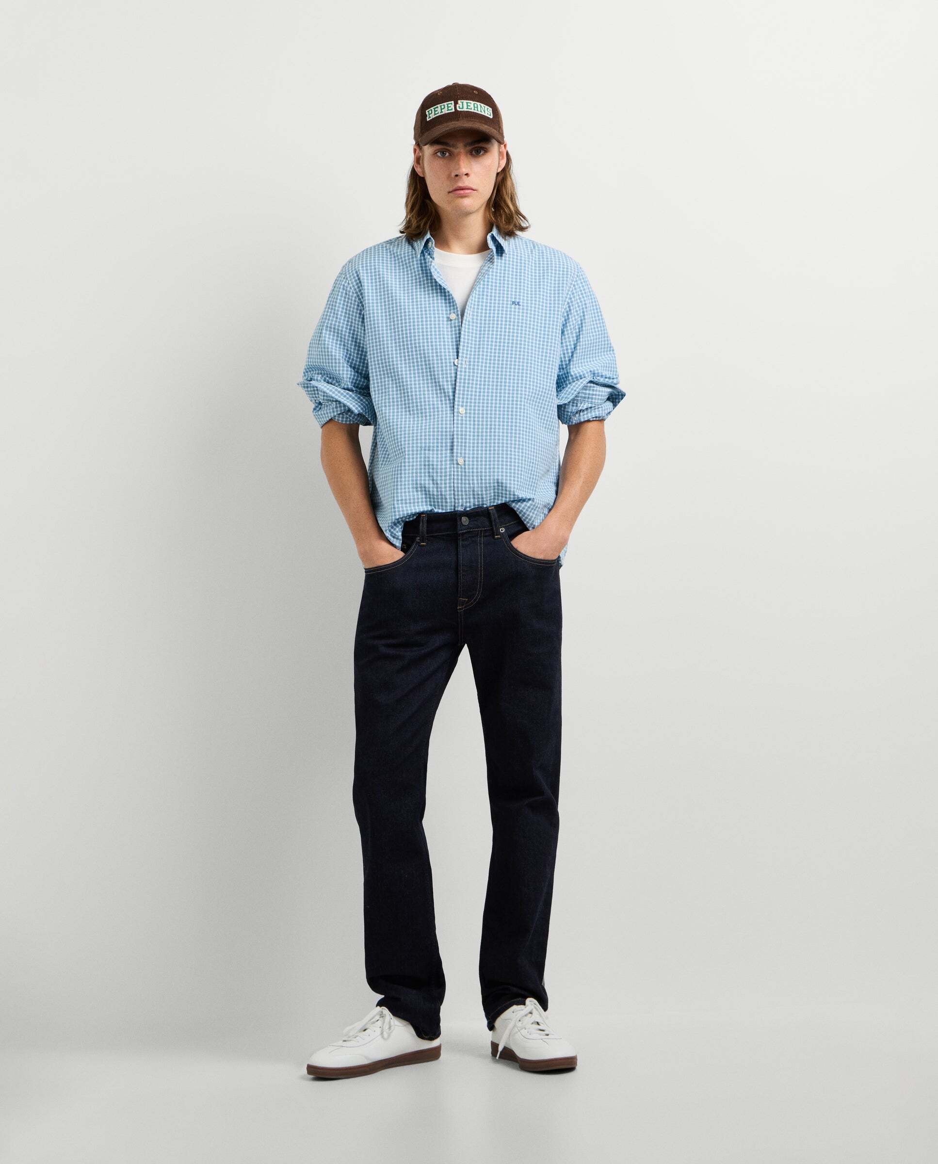 Vaquero de hombre fit recto tiro regular - Pepe Jeans - Índigo Índigo-1