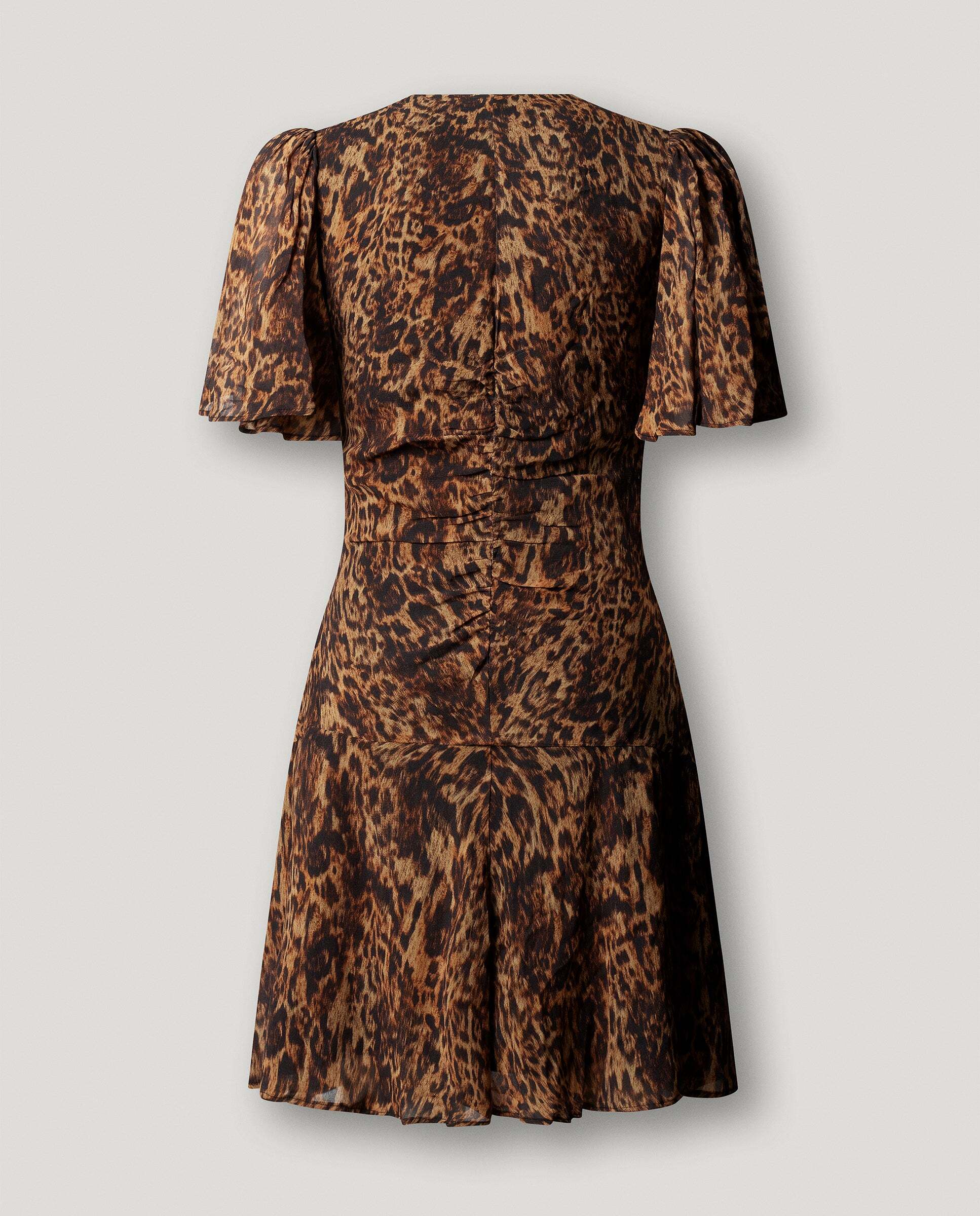 Vestido de mujer corto estampado animal print - Pepe Jeans - Negro Negro-5