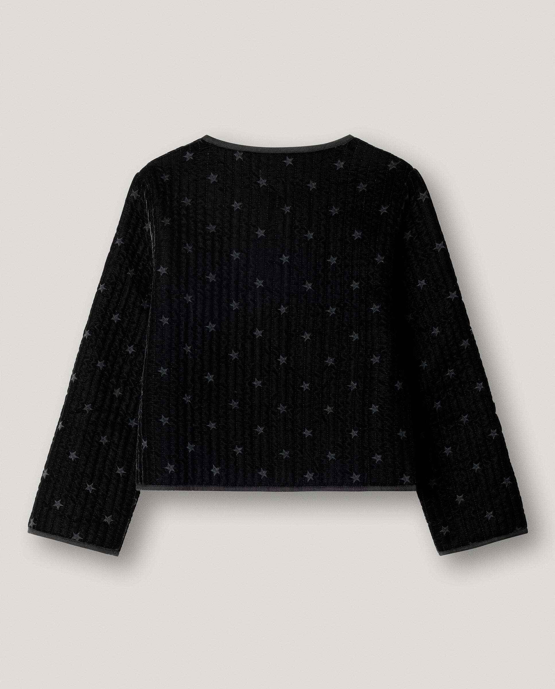 Chaqueta de niña acolchada de terciopelo - Pepe Jeans - Negro Negro-3