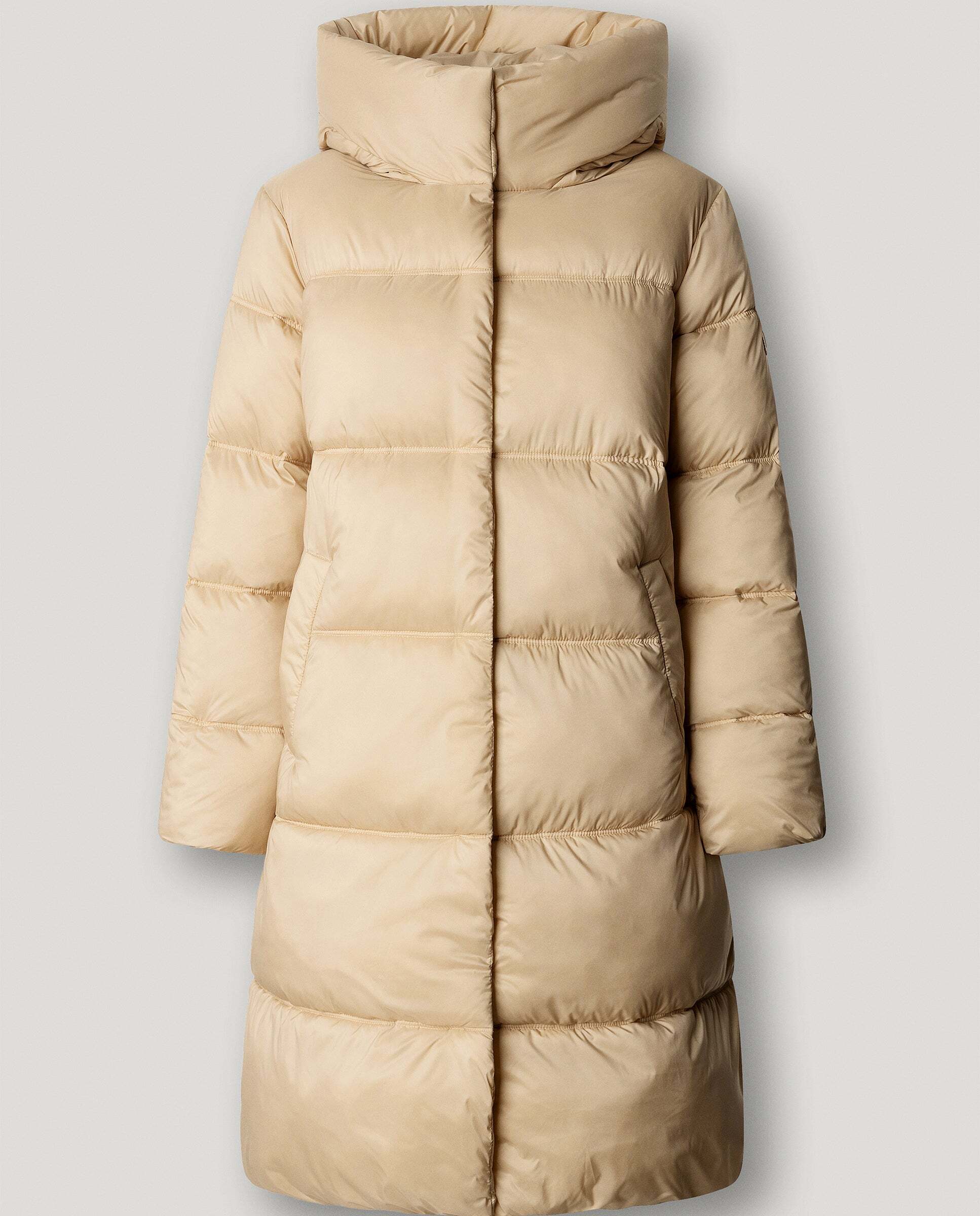 Plumífero de mujer largo acolchado impermeable - Pepe Jeans - Natural Natural-6