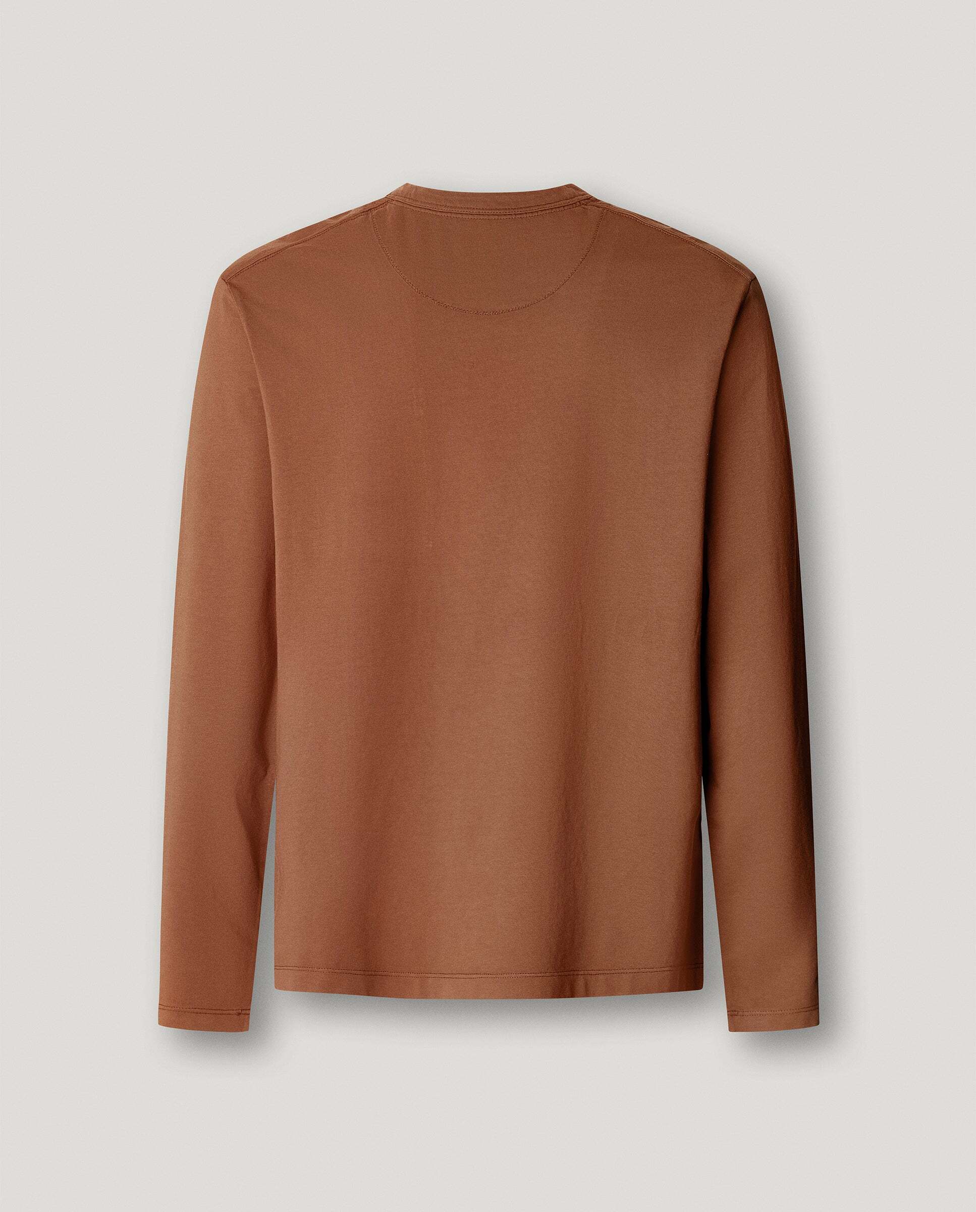Imagen 5 de Camiseta de hombre manga larga fit regular - Pepe Jeans - Marrón claro Marrón claro