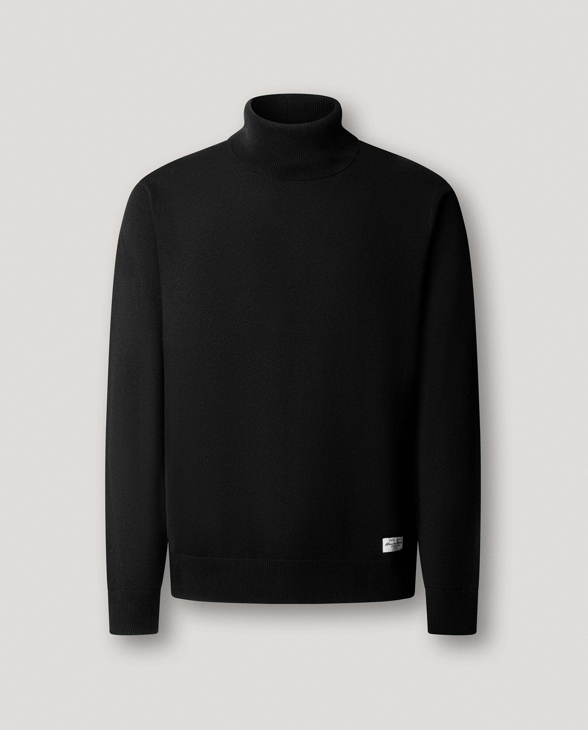 Imagen 6 de Jersey de hombre punto cuello alto fit regular - Pepe Jeans - Negro Negro