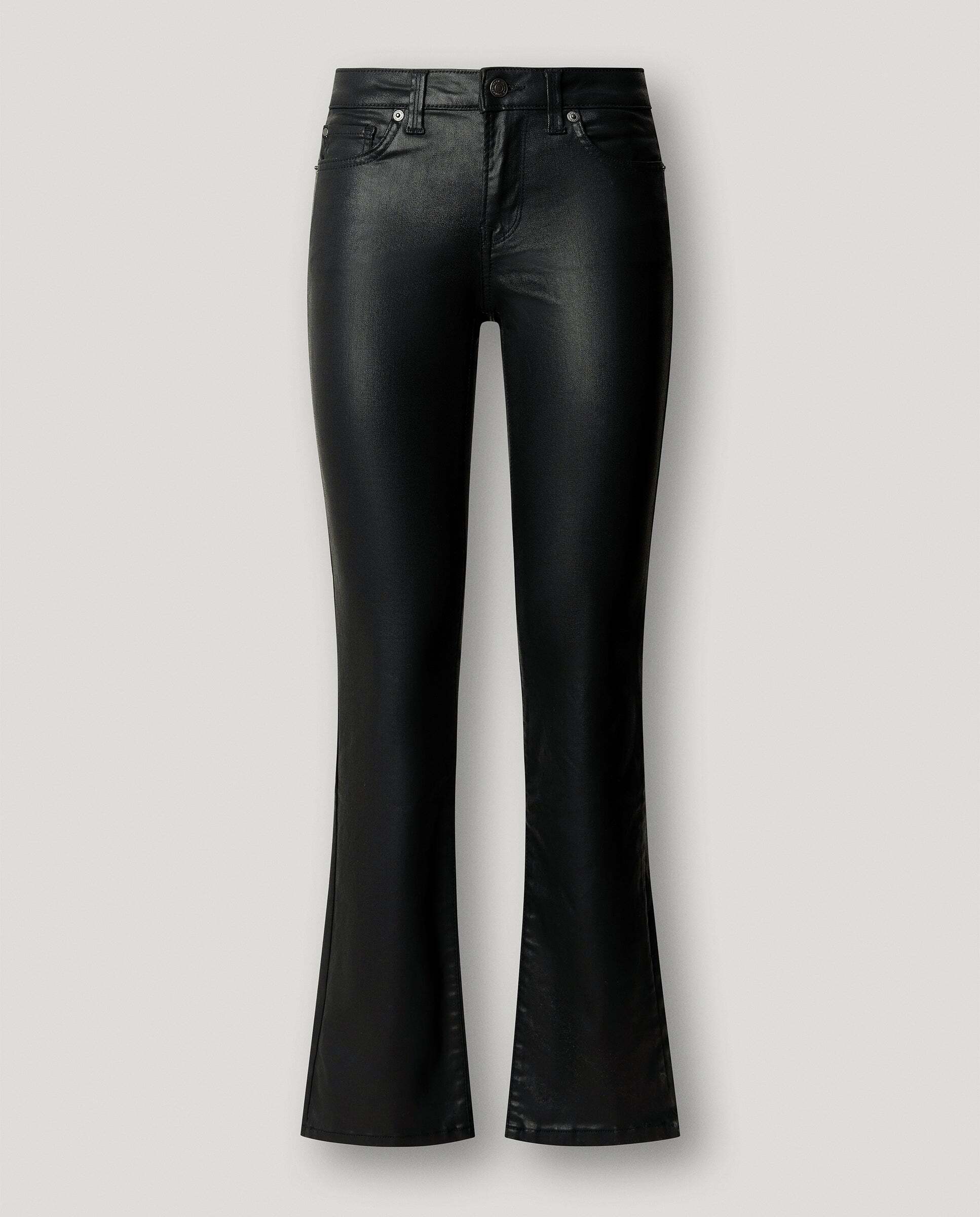 Vaquero de mujer fit bootcut tiro bajo - Pepe Jeans - Negro Negro-6