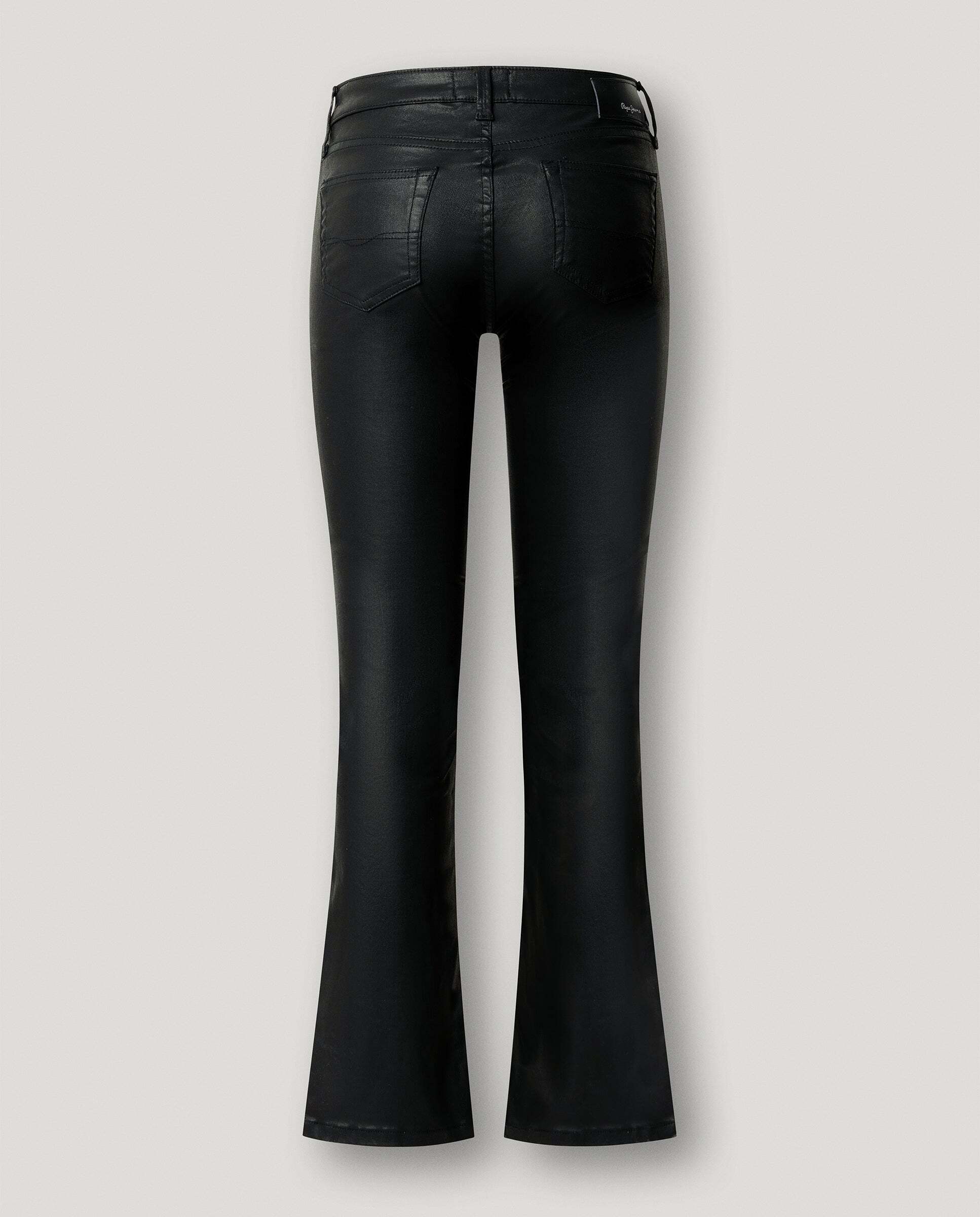 Vaquero de mujer fit bootcut tiro bajo - Pepe Jeans - Negro Negro-5