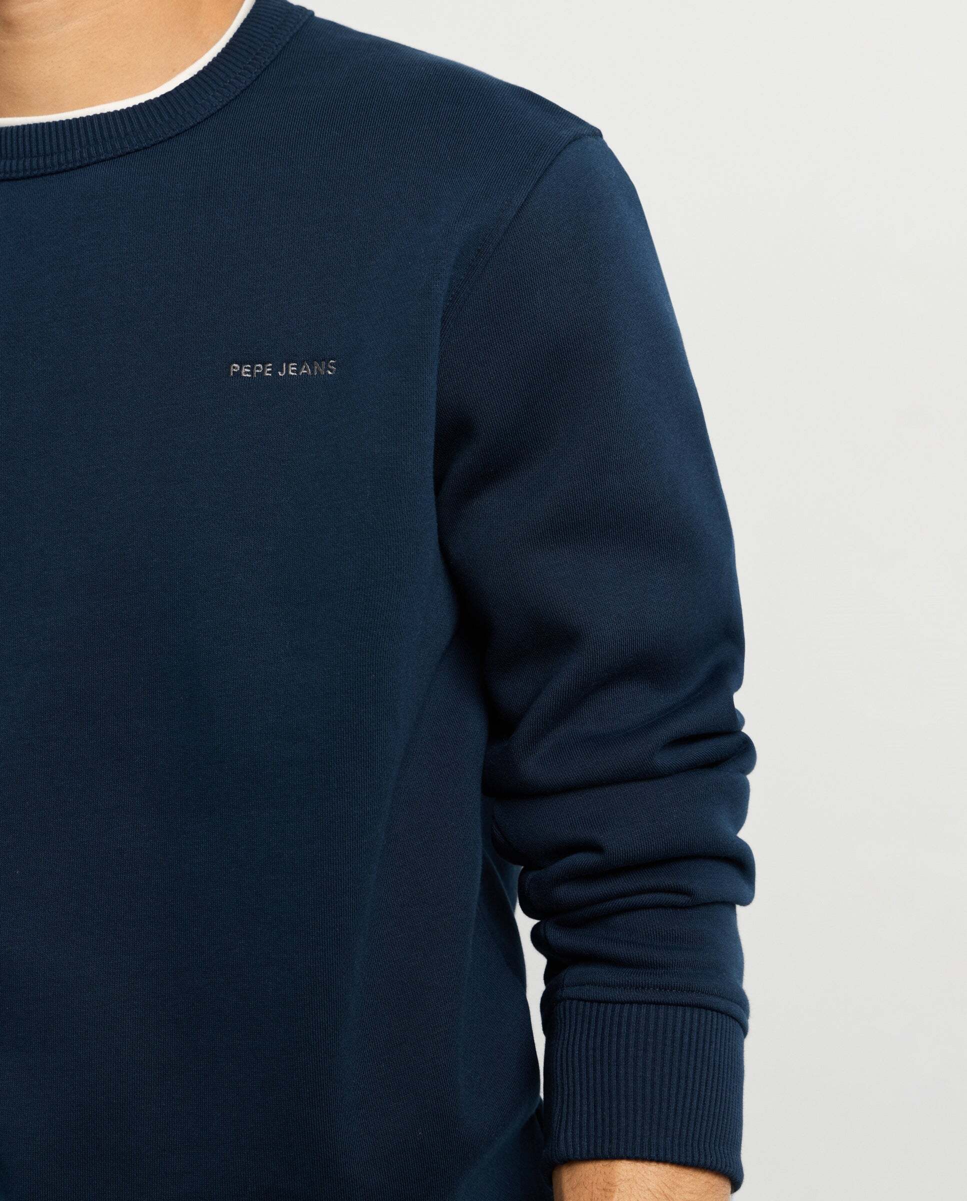 Sudadera de hombre cuello redondo fit regular - Pepe Jeans - Azul Azul-4