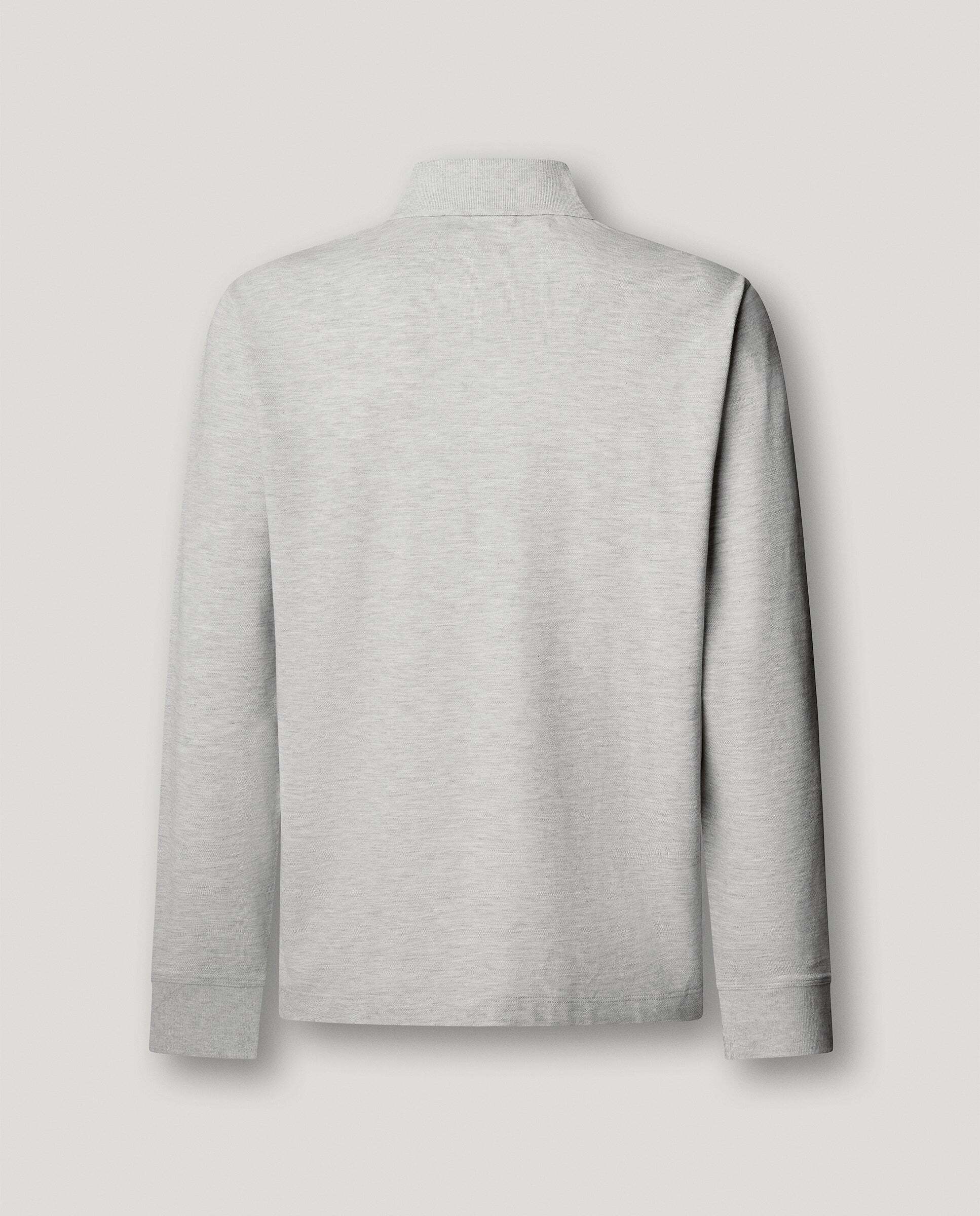 Polo de hombre piqué manga larga fit regular - Pepe Jeans - Gris Gris-5