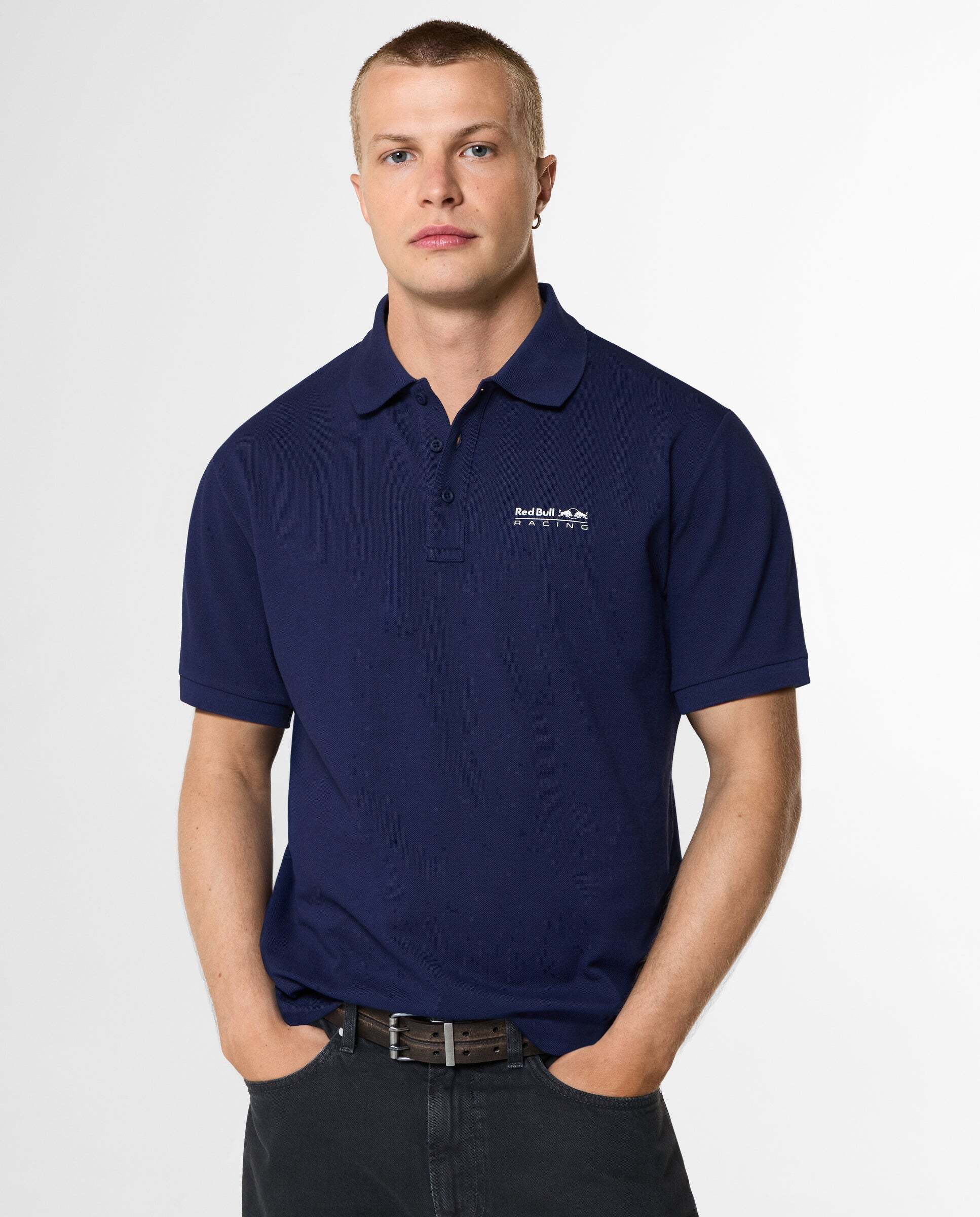Polo piqué logo estampado red bull racing - Pepe Jeans - Azul marino Azul marino-1