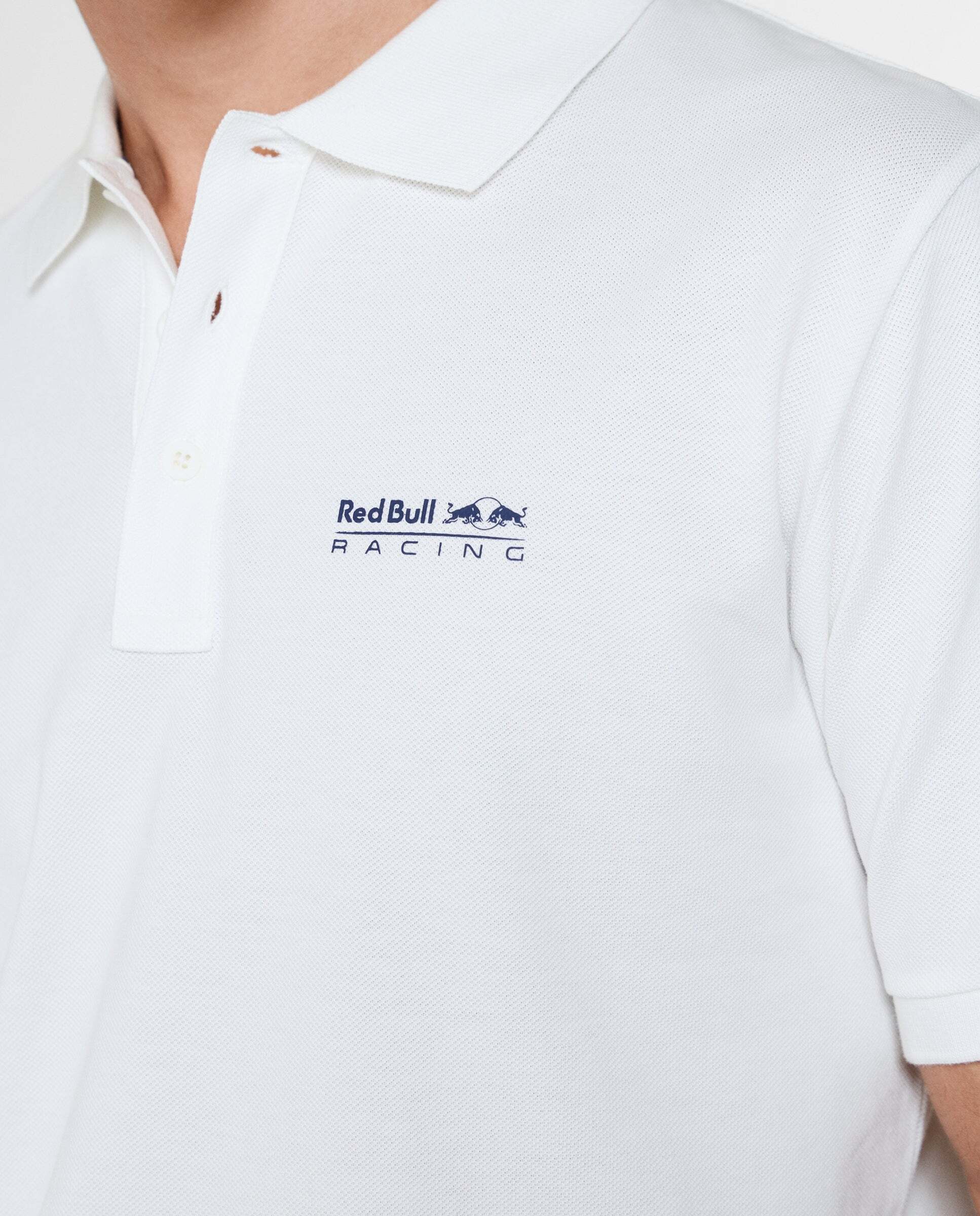 Polo piqué logo estampado red bull racing - Pepe Jeans - Blanco Blanco-4