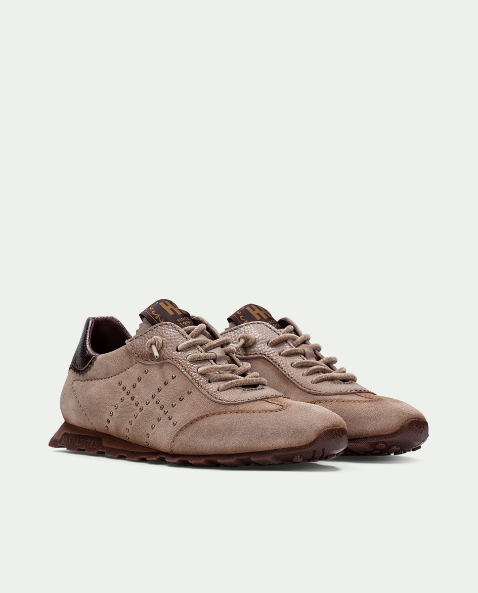 deportivo de mujer hispanitas con cordones - Gris Topo Gris Topo-3