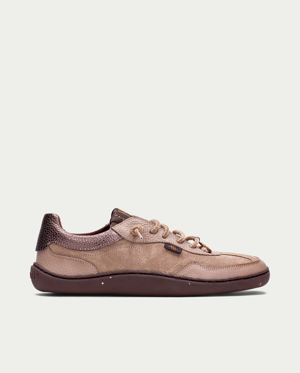 Imagen 0 de Zapatillas acordonadas de mujer de transición al barefoot Topo