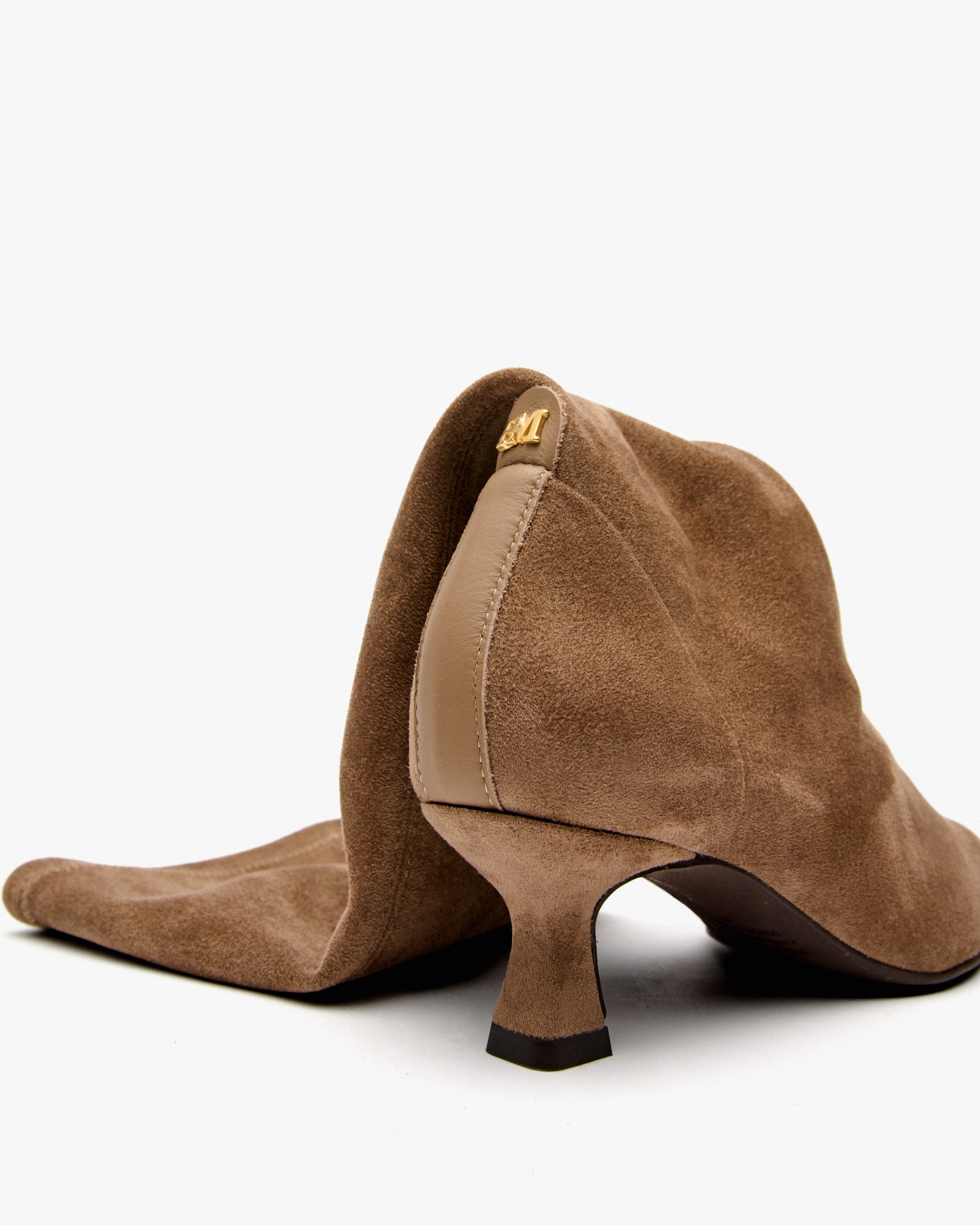 Botas de mujer elásticas con tacón - Pedro Miralles - Marrón claro Marrón claro-3