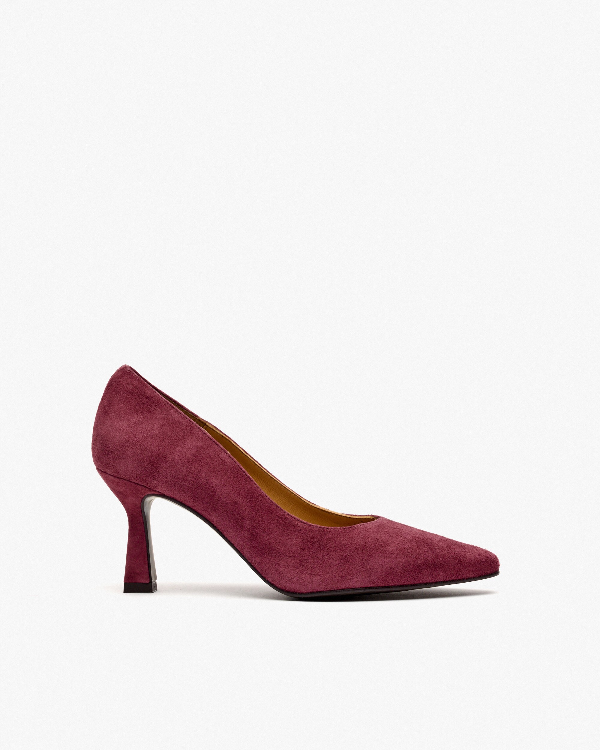 Pedro Miralles - Zapatos de salón de mujer de ante.