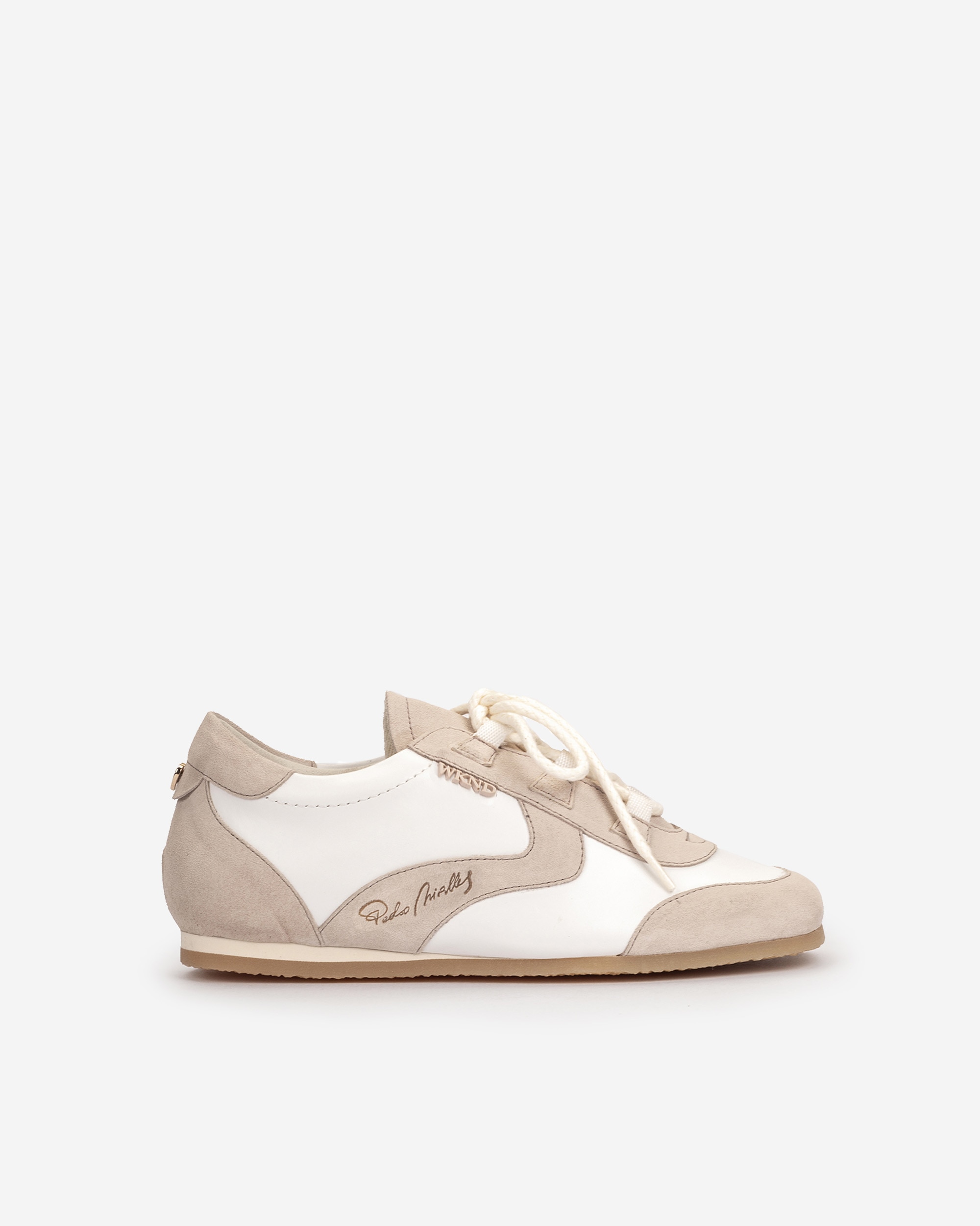 Zapatillas deportivas de mujer con cordones - Weekend by Pedro Miralles - Blanco Blanco-1