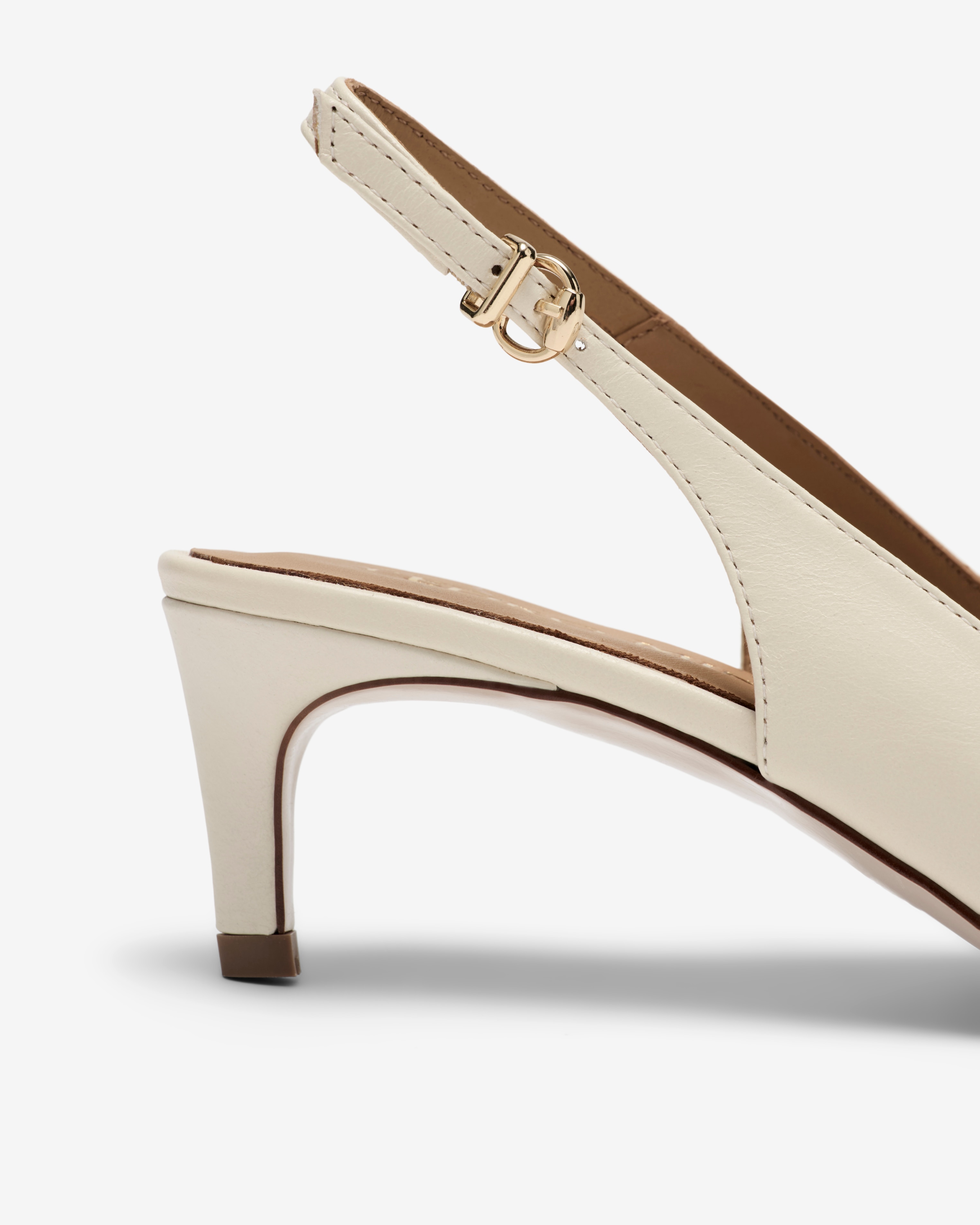 Zapatos de salón de mujer destalonados con cinta ajustable - Pedro Miralles - Blanco Blanco-2