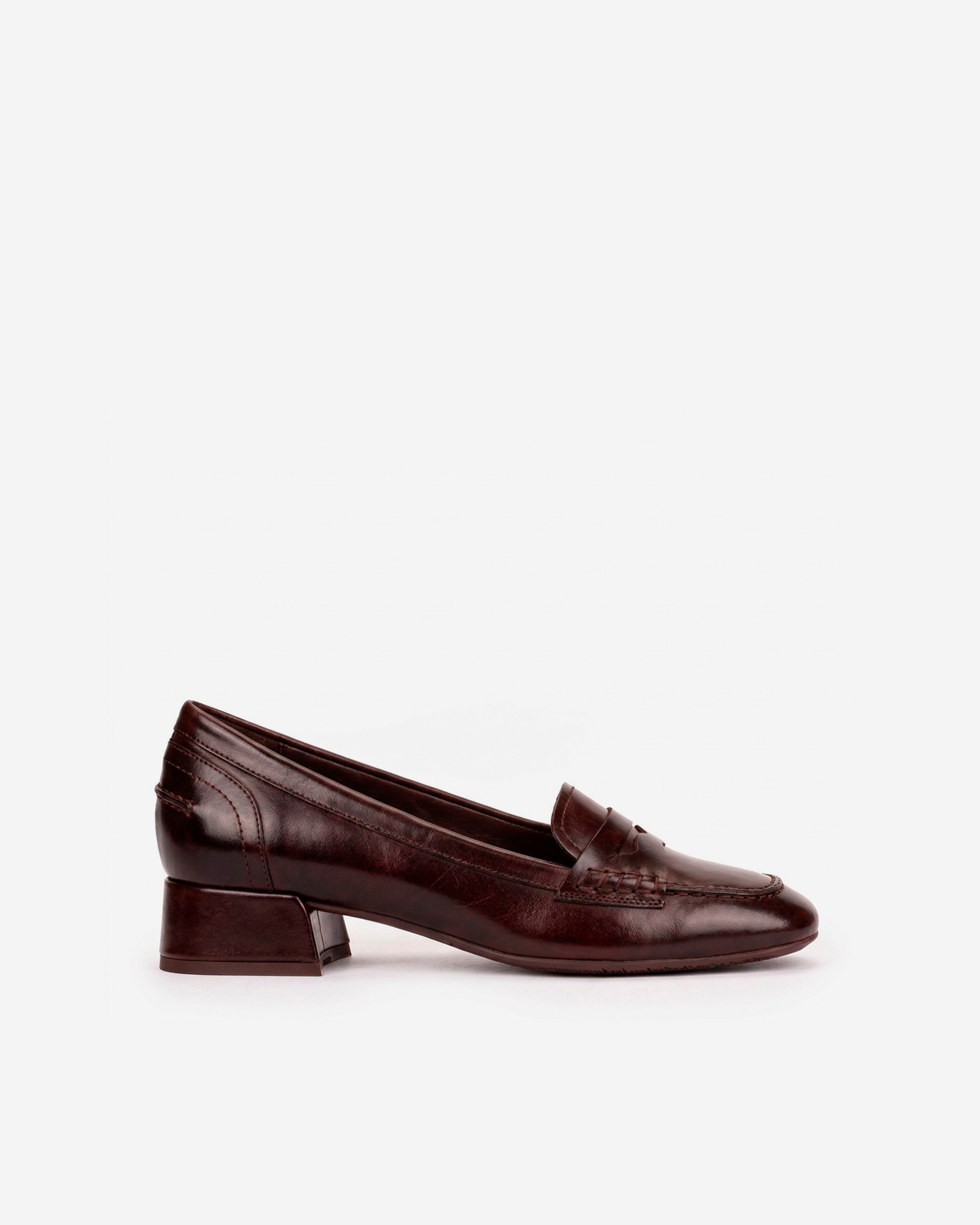 Zapatos de salón de mujer estilo mocasín con antifaz - Pedro Miralles - Burdeos Burdeos-1