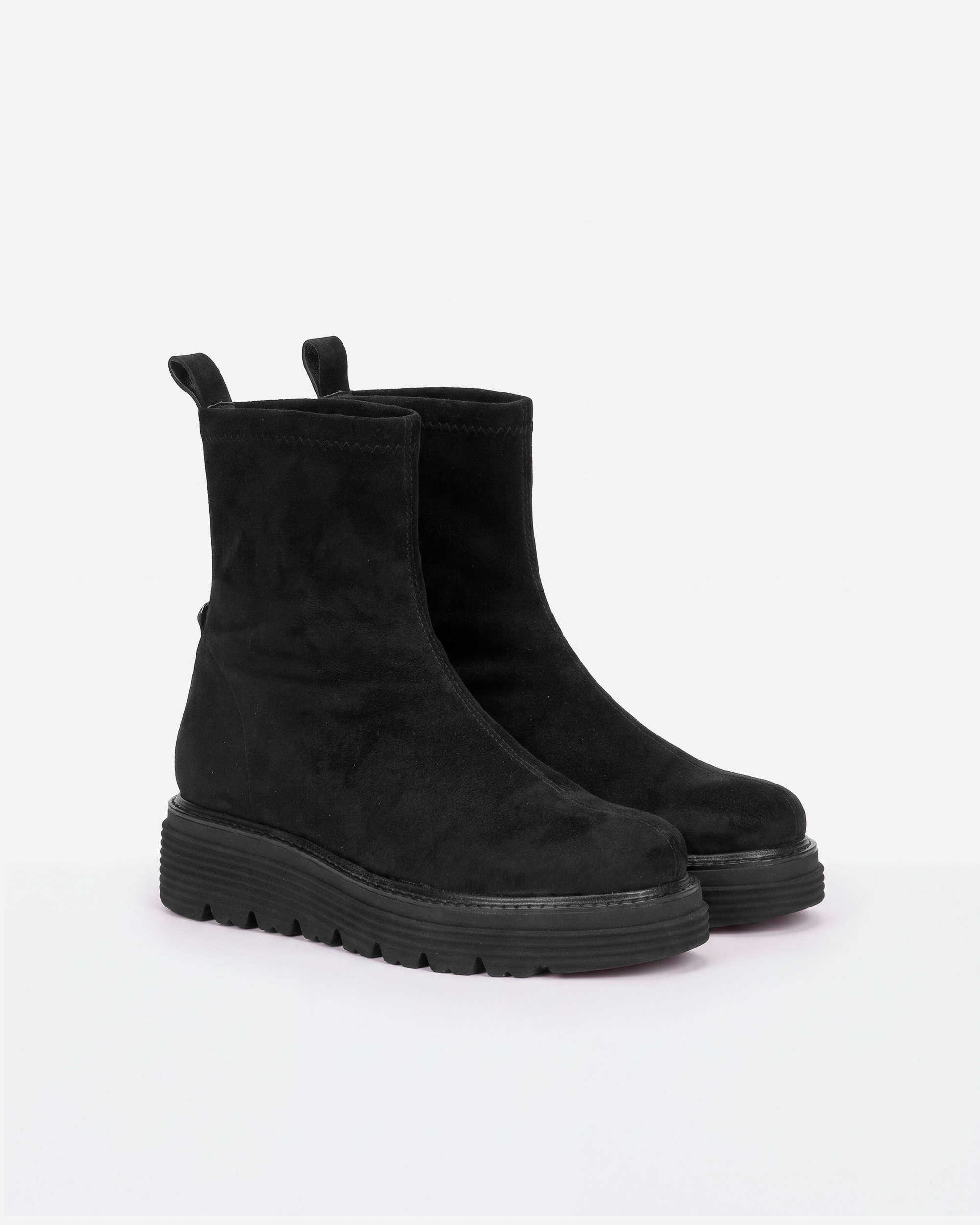 Botines elásticos de mujer con piso relieve - Pedro Miralles - Negro Negro-2