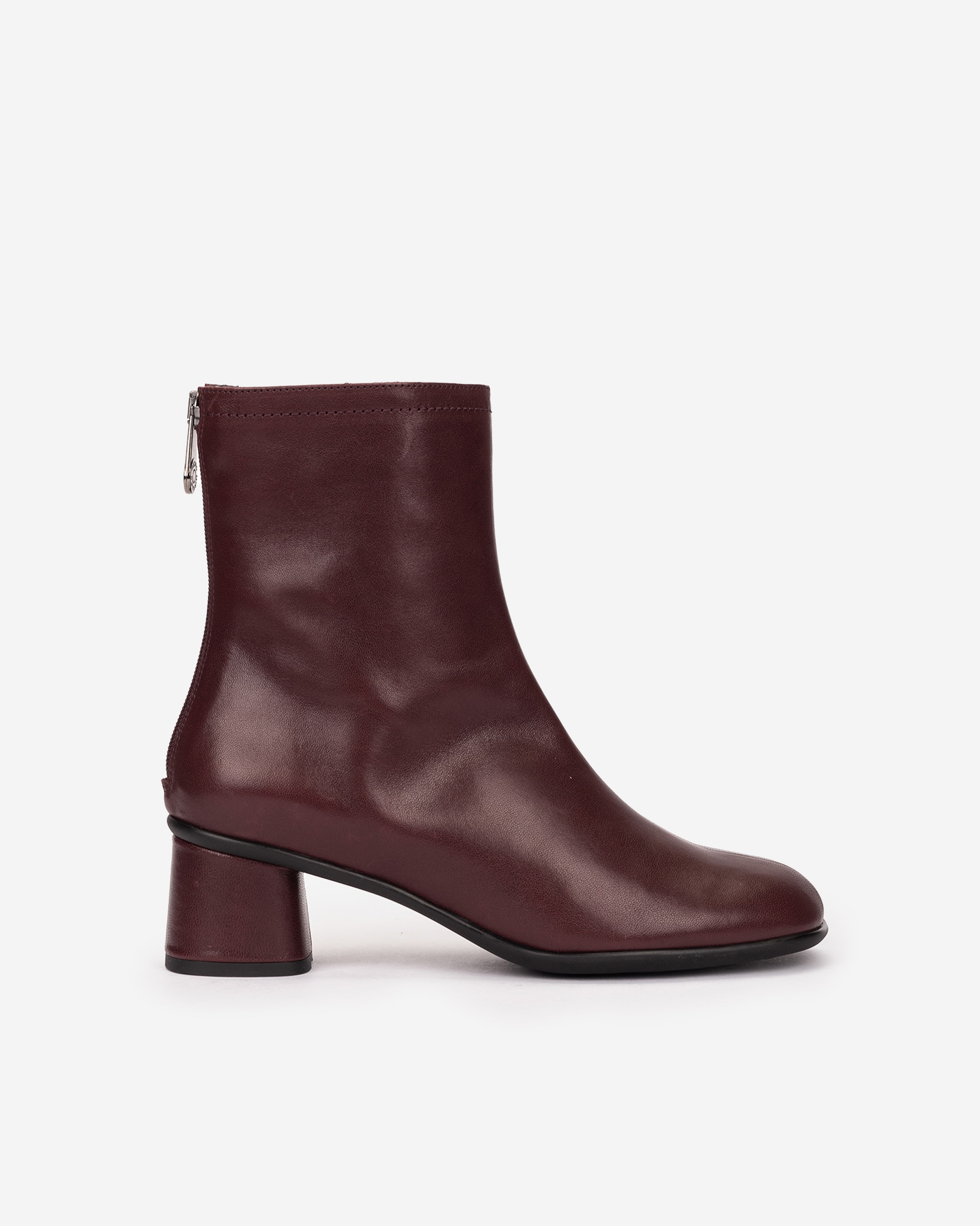 Imagen 0 de Botines básicos de mujer estética barefoot Burdeos