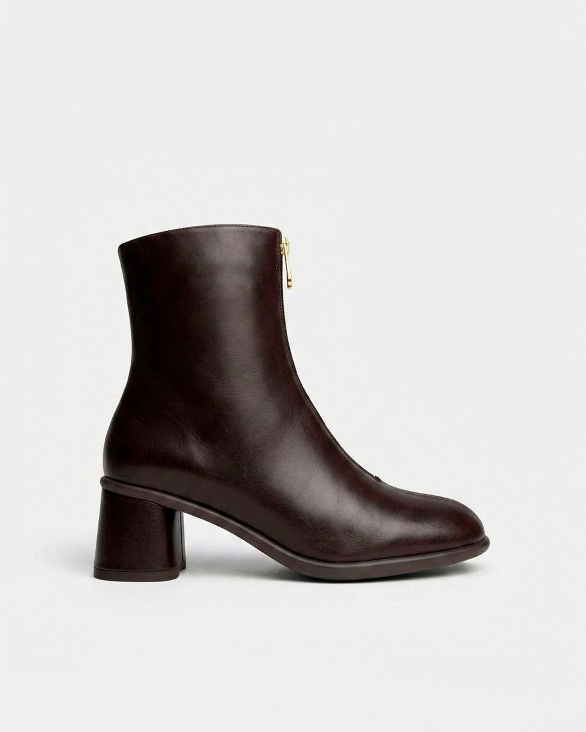 Imagen 0 de Botines básicos de mujer estética barefoot Marrón chocolate