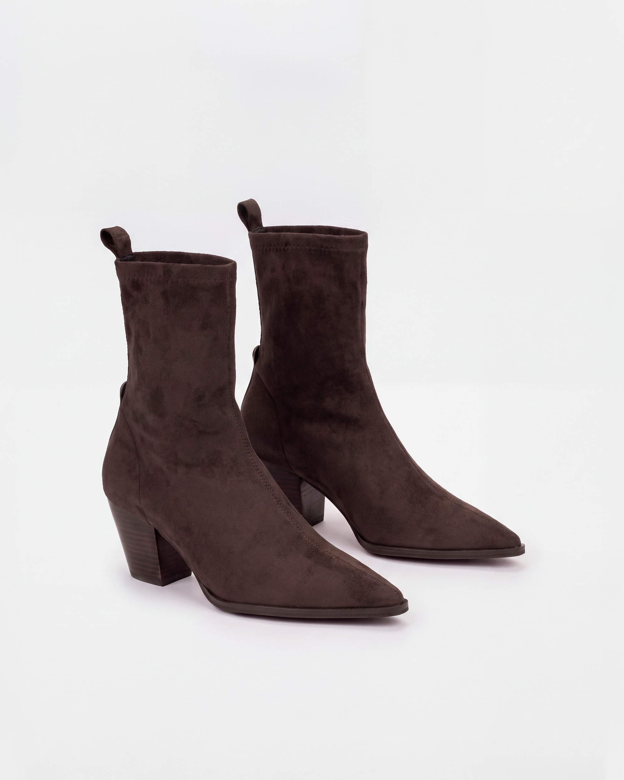 Botines elásticos de mujer de estética cowboy - Pedro Miralles - Marrón Marrón-2