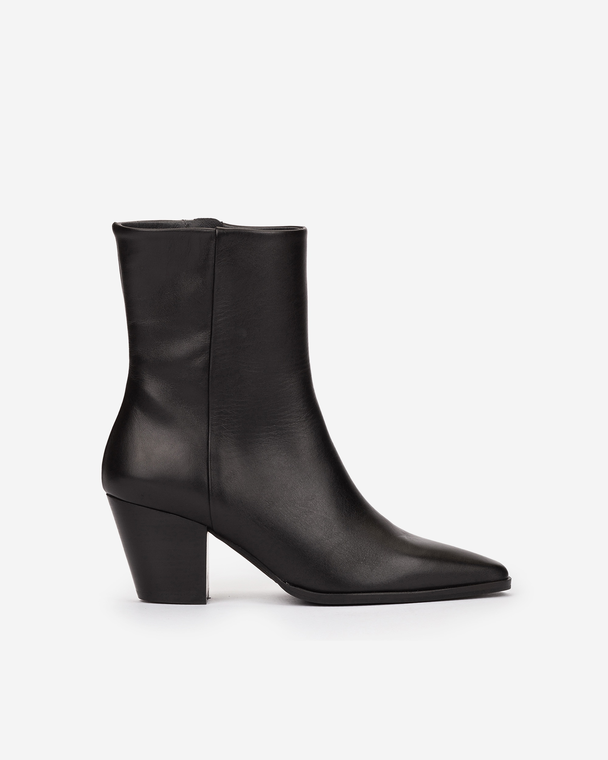 Botines cowboy de mujer de caña media - Pedro Miralles - Negro Negro-1