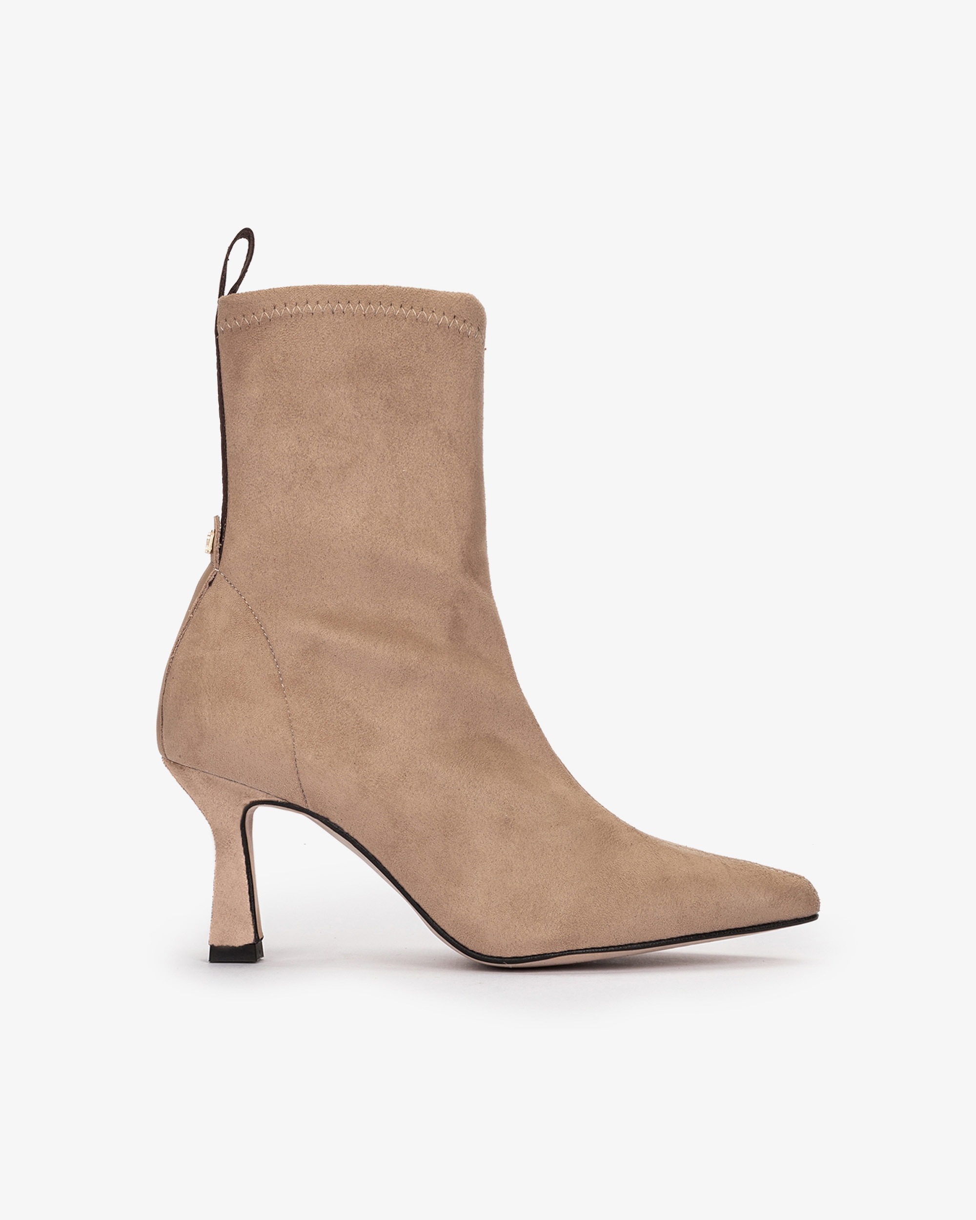 Botines elásticos de mujer con tacón y punta fina - Pedro Miralles - Natural Natural-1