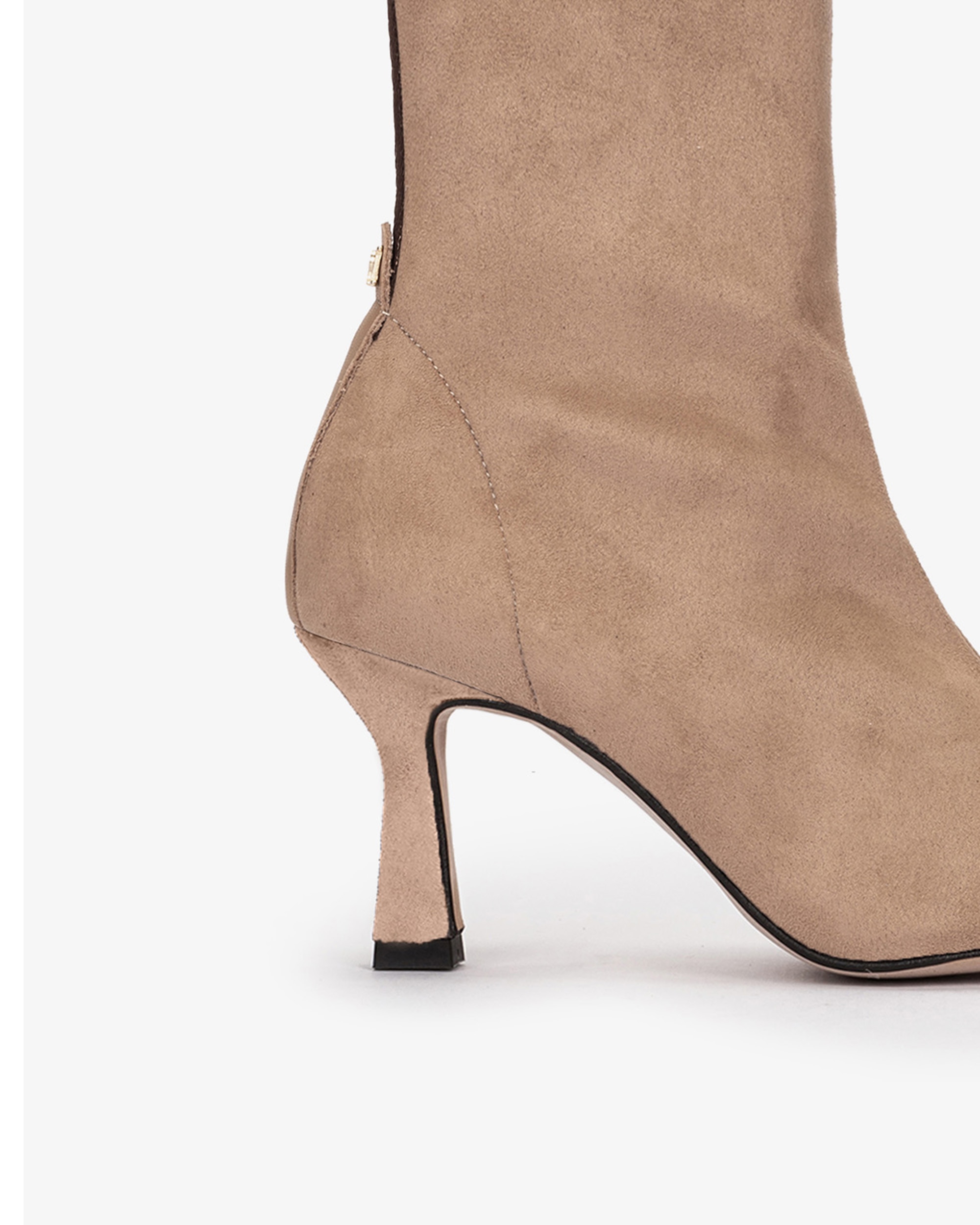 Botines elásticos de mujer con tacón y punta fina - Pedro Miralles - Natural Natural-2