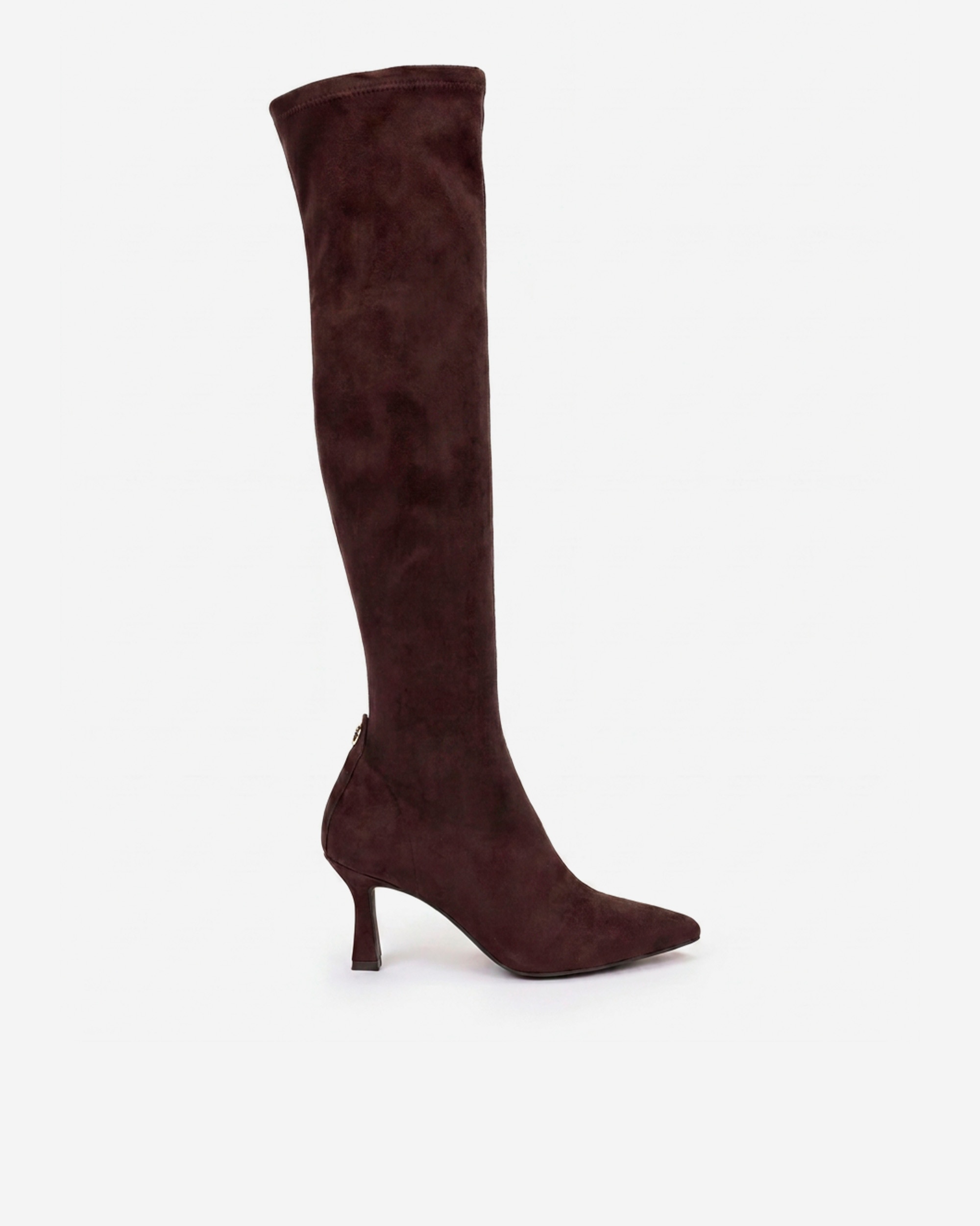 Botas elásticas de mujer con plataforma y caña alta - Pedro Miralles - Marrón Marrón-1
