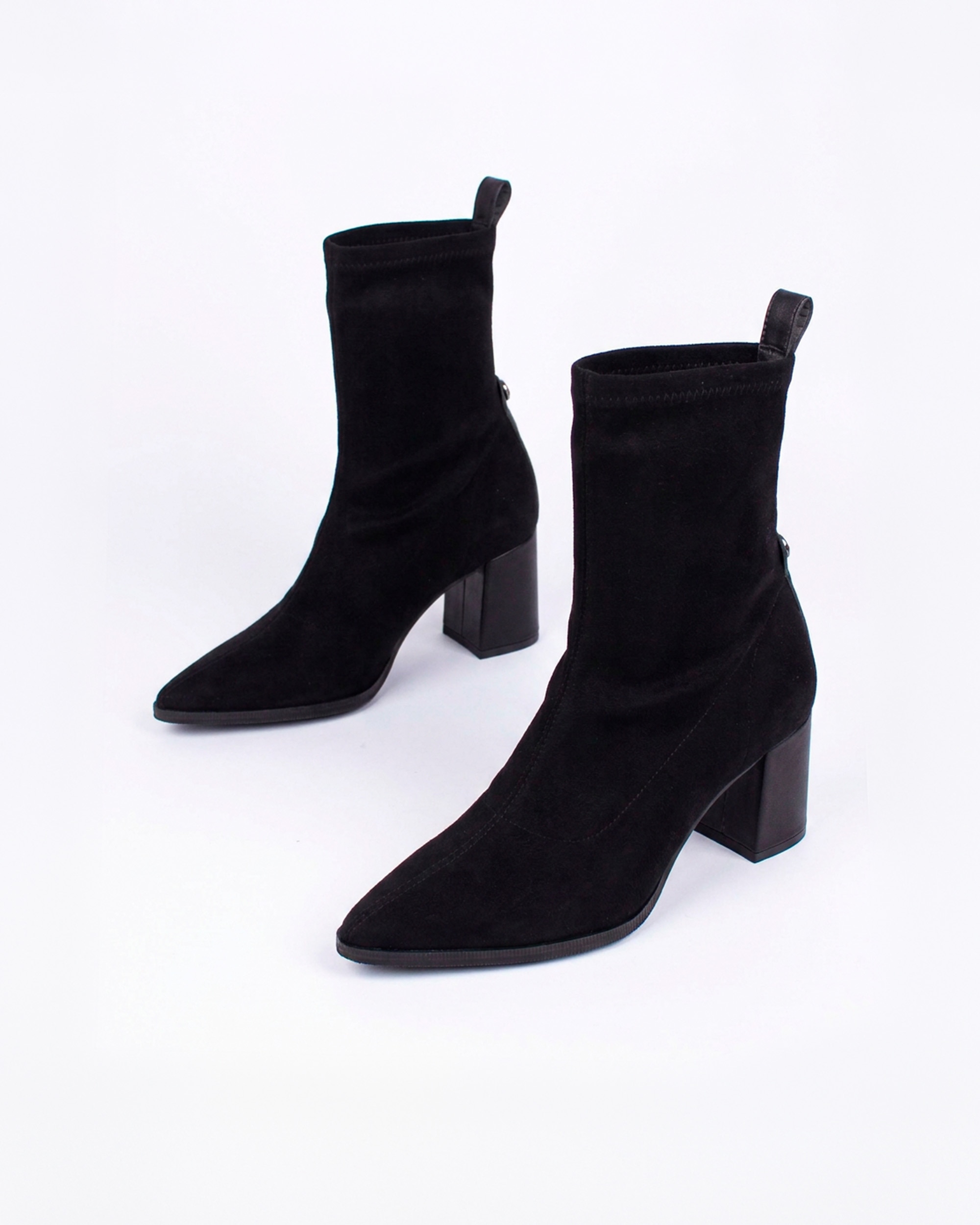 Botines elásticos de mujer con suela antideslizante - Pedro Miralles - Negro Negro-2