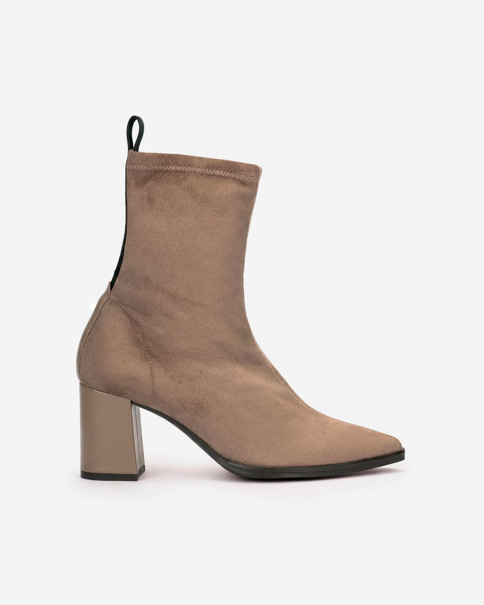 Botines elásticos de mujer con suela antideslizante - Pedro Miralles - Marrón Marrón-1